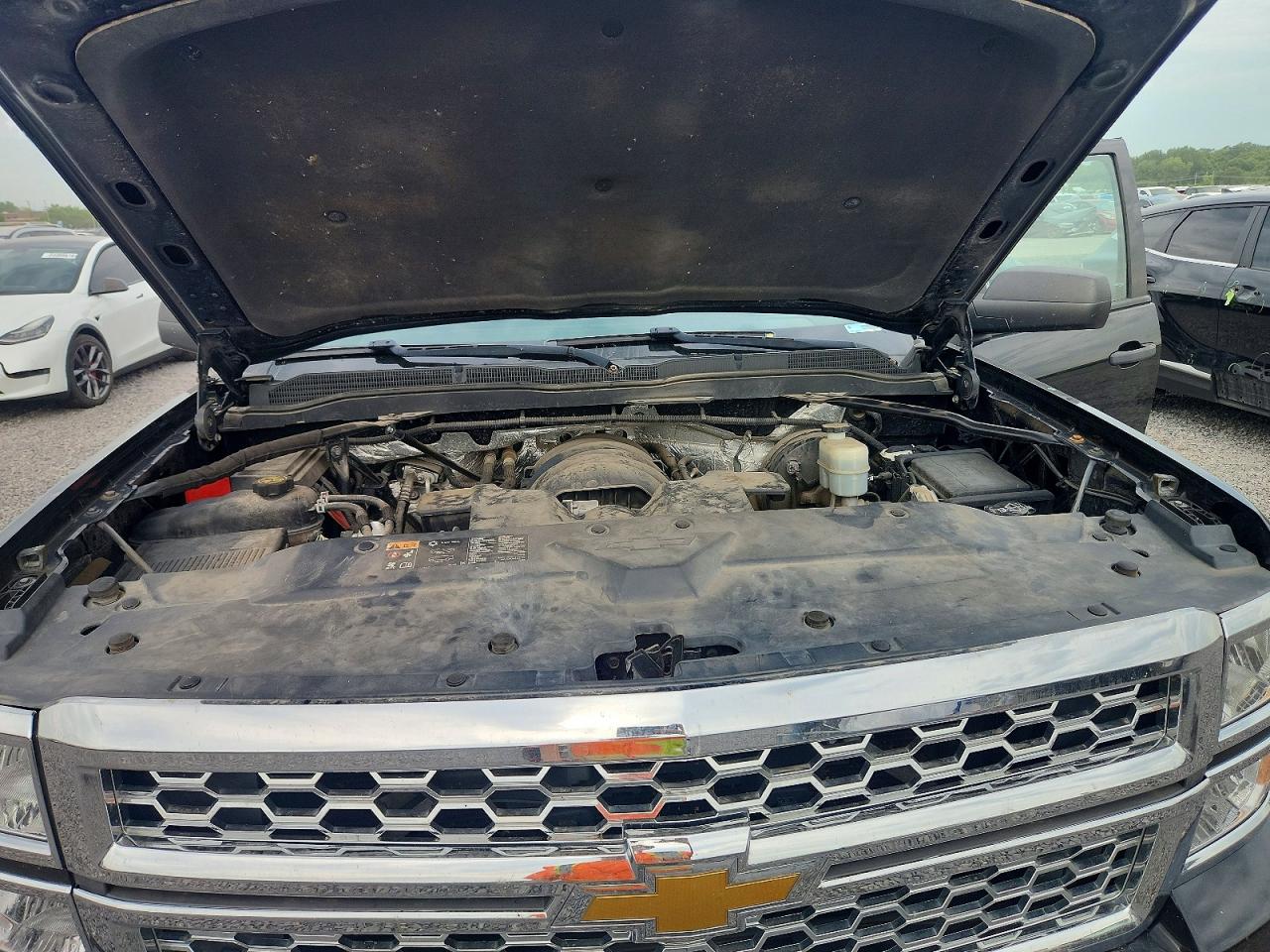 2014 Chevrolet Silverado K1500 Lt Black vin: 1GCVKREC5EZ373108