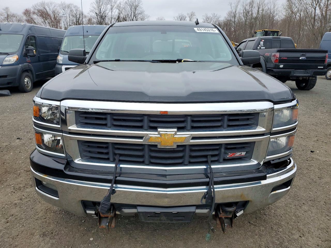 2014 Chevrolet Silverado K1500 Lt Black vin: 1GCVKREC5EZ373870
