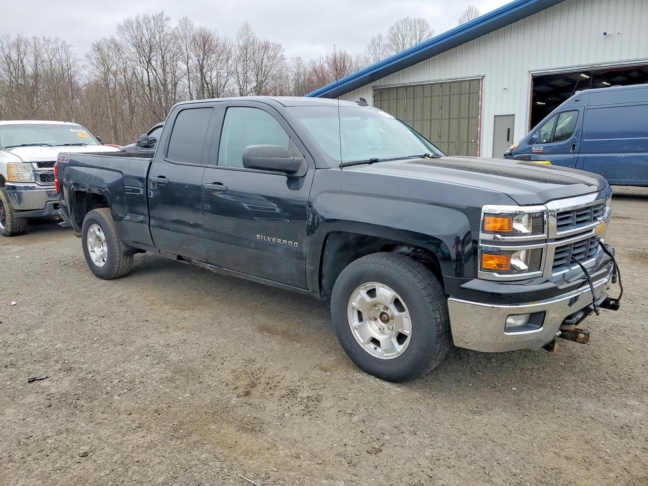 2014 Chevrolet Silverado K1500 Lt Black vin: 1GCVKREC5EZ373870