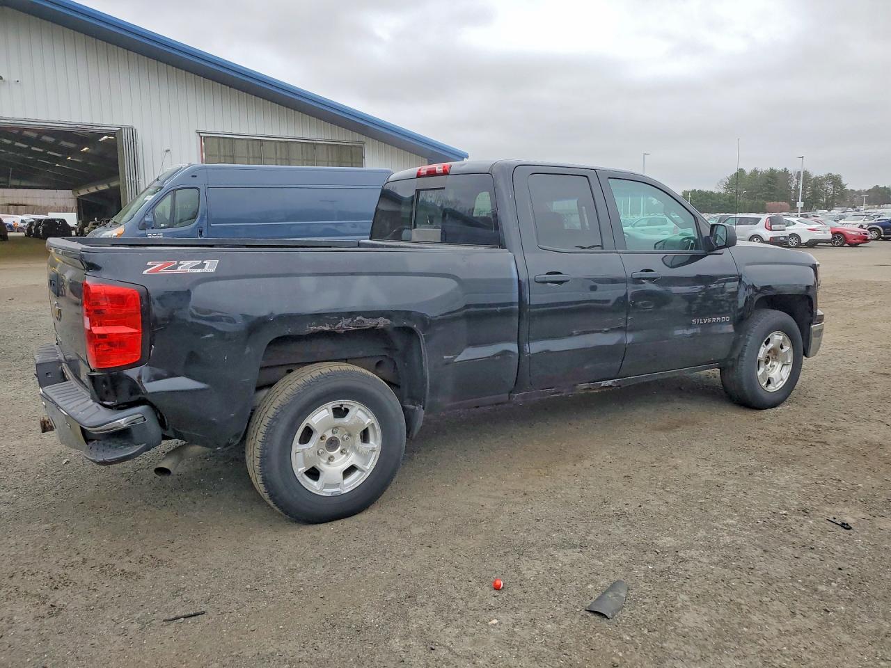 2014 Chevrolet Silverado K1500 Lt Black vin: 1GCVKREC5EZ373870