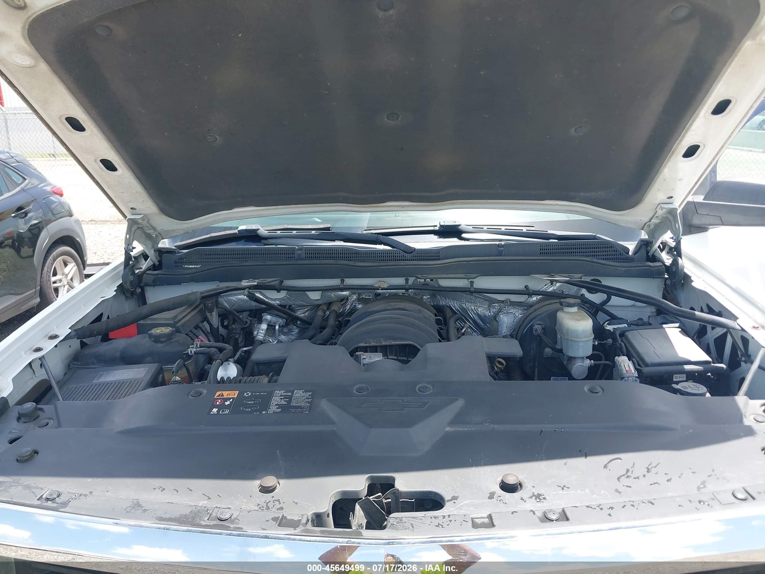 2014 Chevrolet Silverado 1500 Lt Белый vin: 1GCVKREC5EZ408536