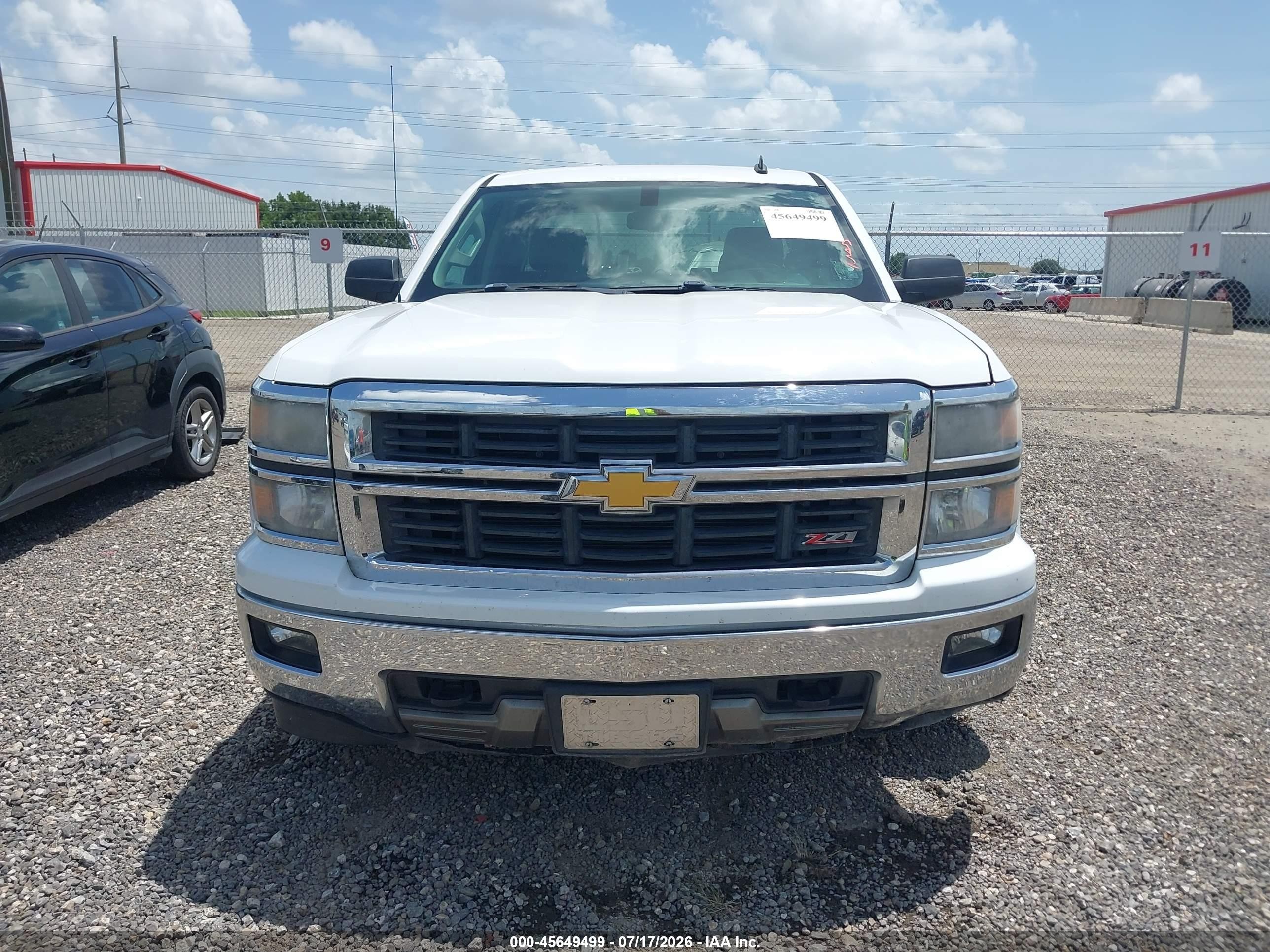 2014 Chevrolet Silverado 1500 Lt Белый vin: 1GCVKREC5EZ408536