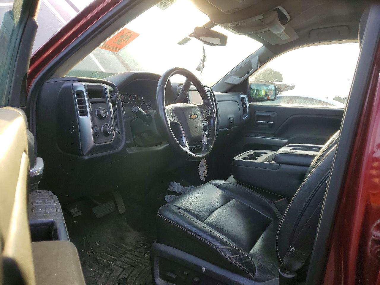 2014 Chevrolet Silverado K1500 Lt Burgundy vin: 1GCVKREC5EZ409802