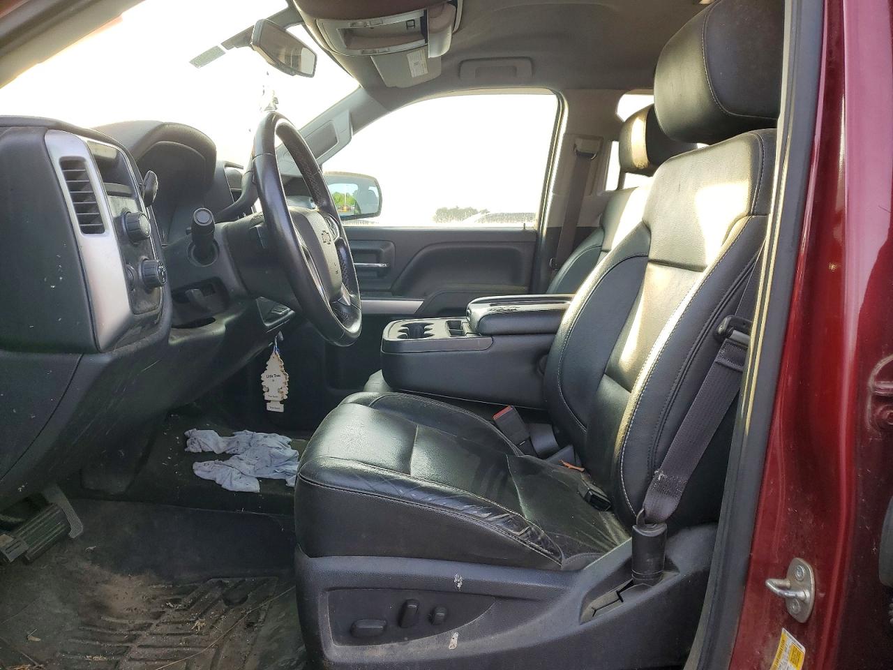 2014 Chevrolet Silverado K1500 Lt Burgundy vin: 1GCVKREC5EZ409802