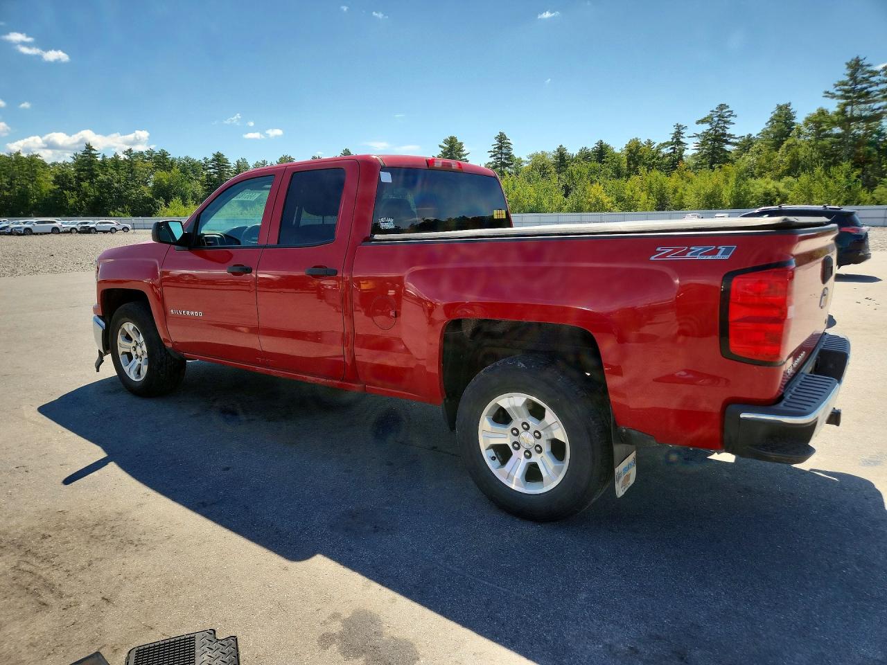 2014 Chevrolet Silverado K1500 Lt Красный vin: 1GCVKREC5EZ413056