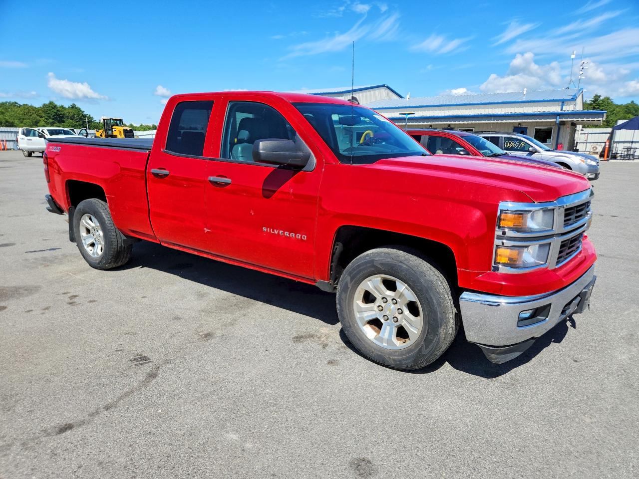 2014 Chevrolet Silverado K1500 Lt Красный vin: 1GCVKREC5EZ413056