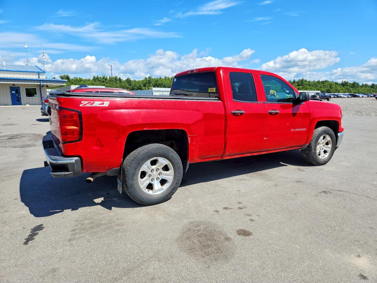 2014 Chevrolet Silverado K1500 Lt Красный vin: 1GCVKREC5EZ413056
