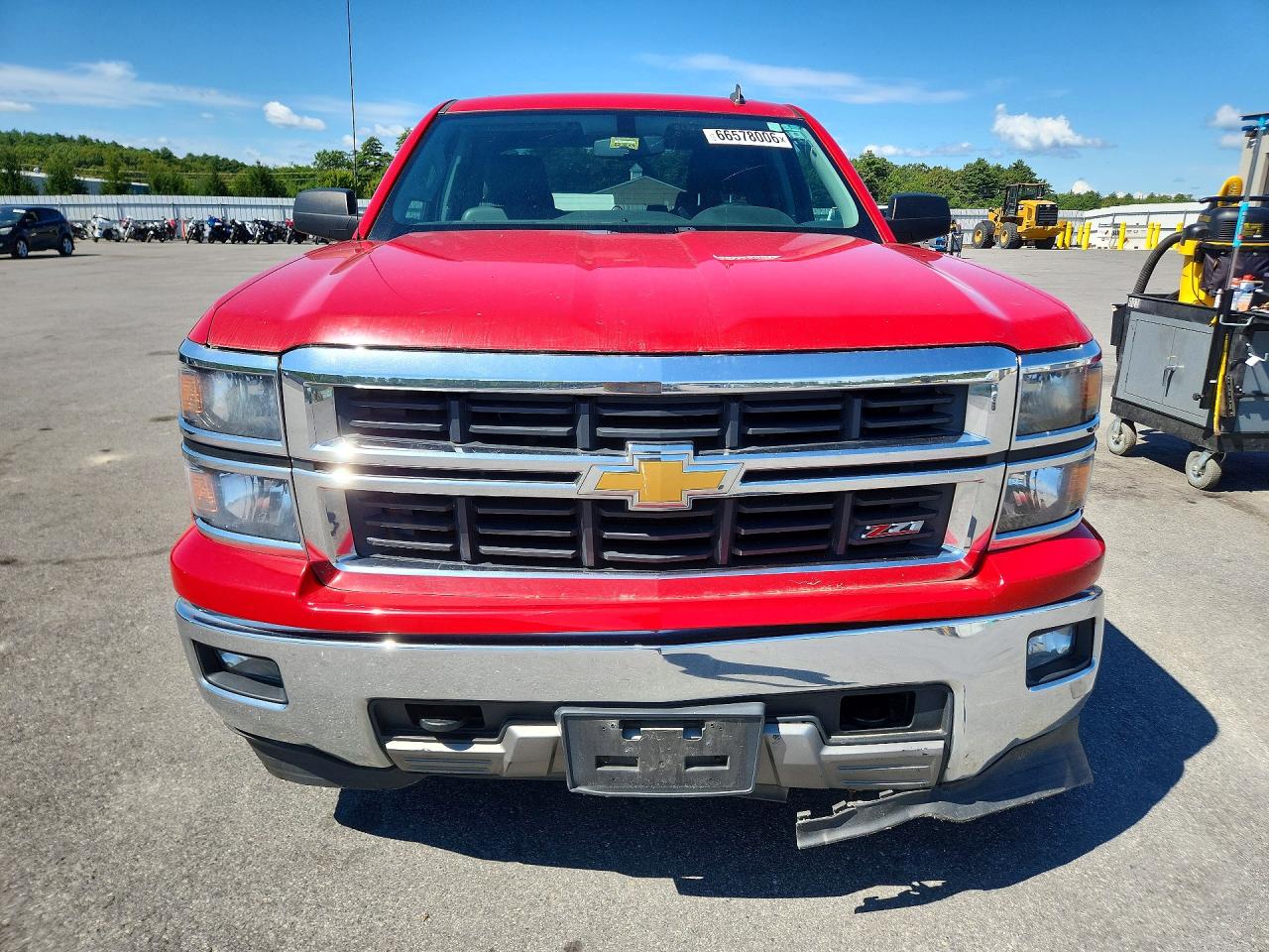 2014 Chevrolet Silverado K1500 Lt Красный vin: 1GCVKREC5EZ413056
