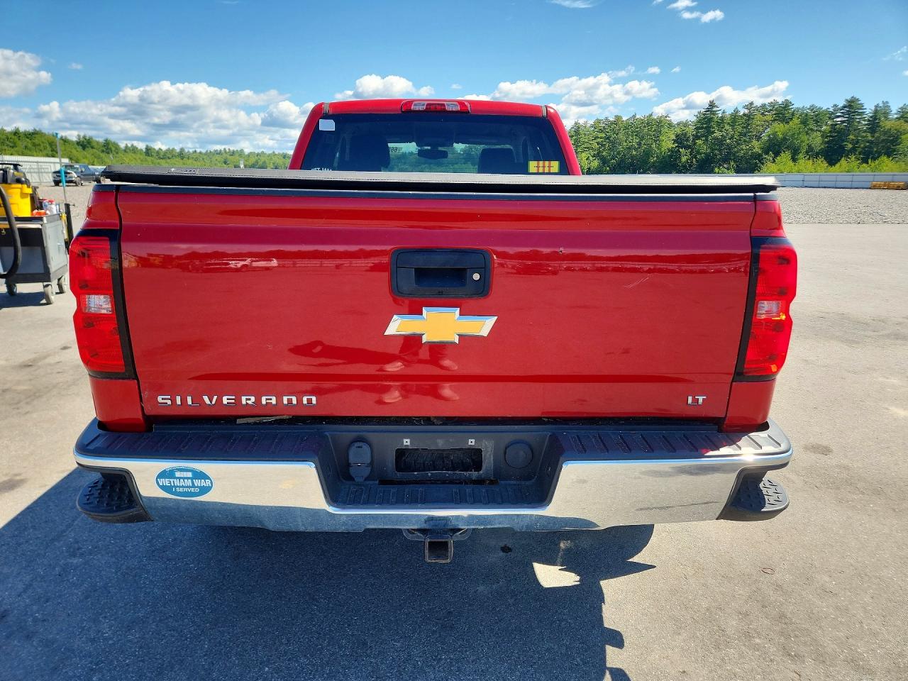 2014 Chevrolet Silverado K1500 Lt Красный vin: 1GCVKREC5EZ413056