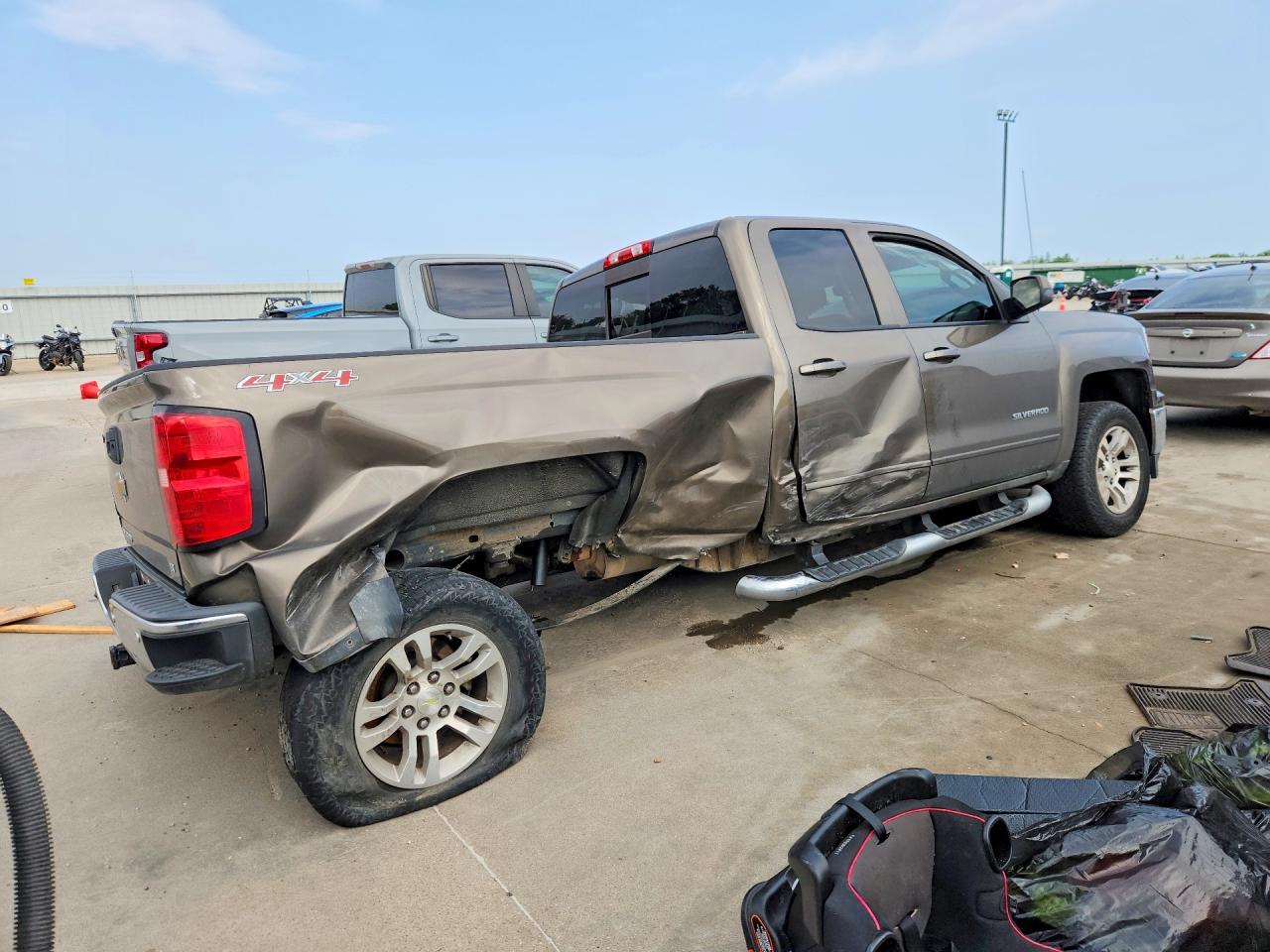 2015 Chevrolet Silverado K1500 Lt Tan vin: 1GCVKREC5FZ160564