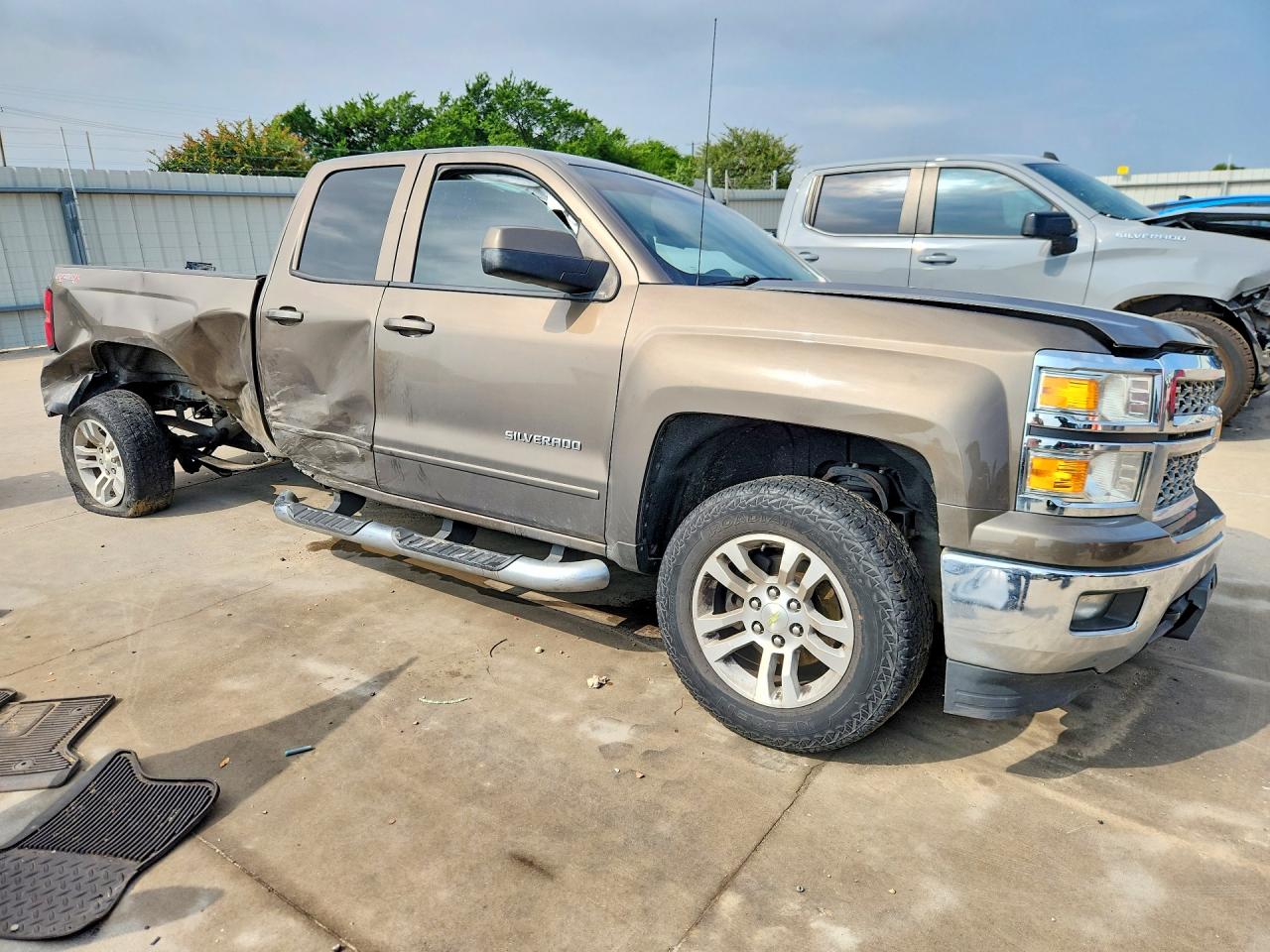 2015 Chevrolet Silverado K1500 Lt Tan vin: 1GCVKREC5FZ160564