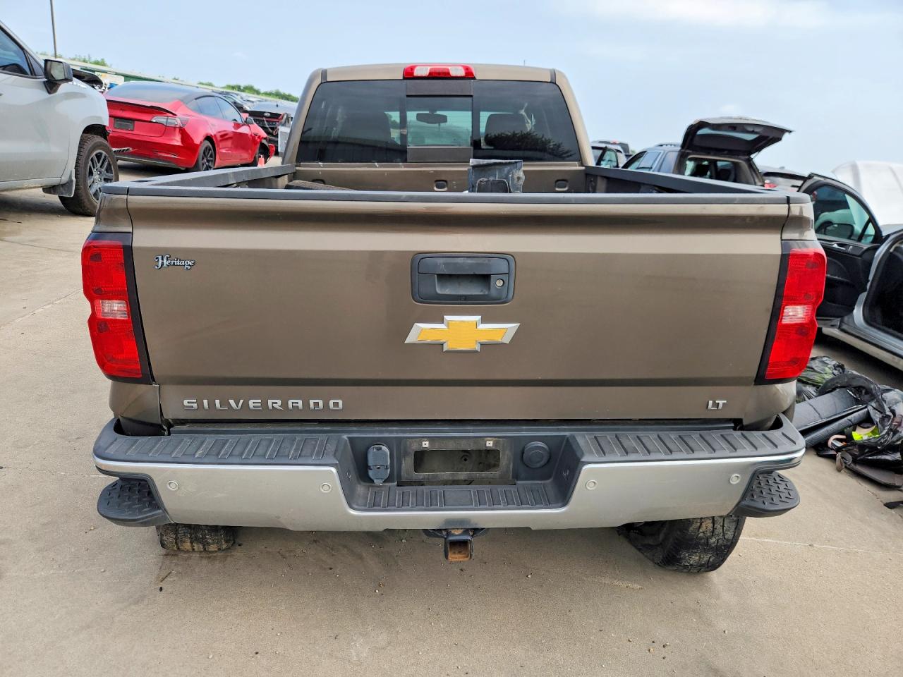 2015 Chevrolet Silverado K1500 Lt Tan vin: 1GCVKREC5FZ160564