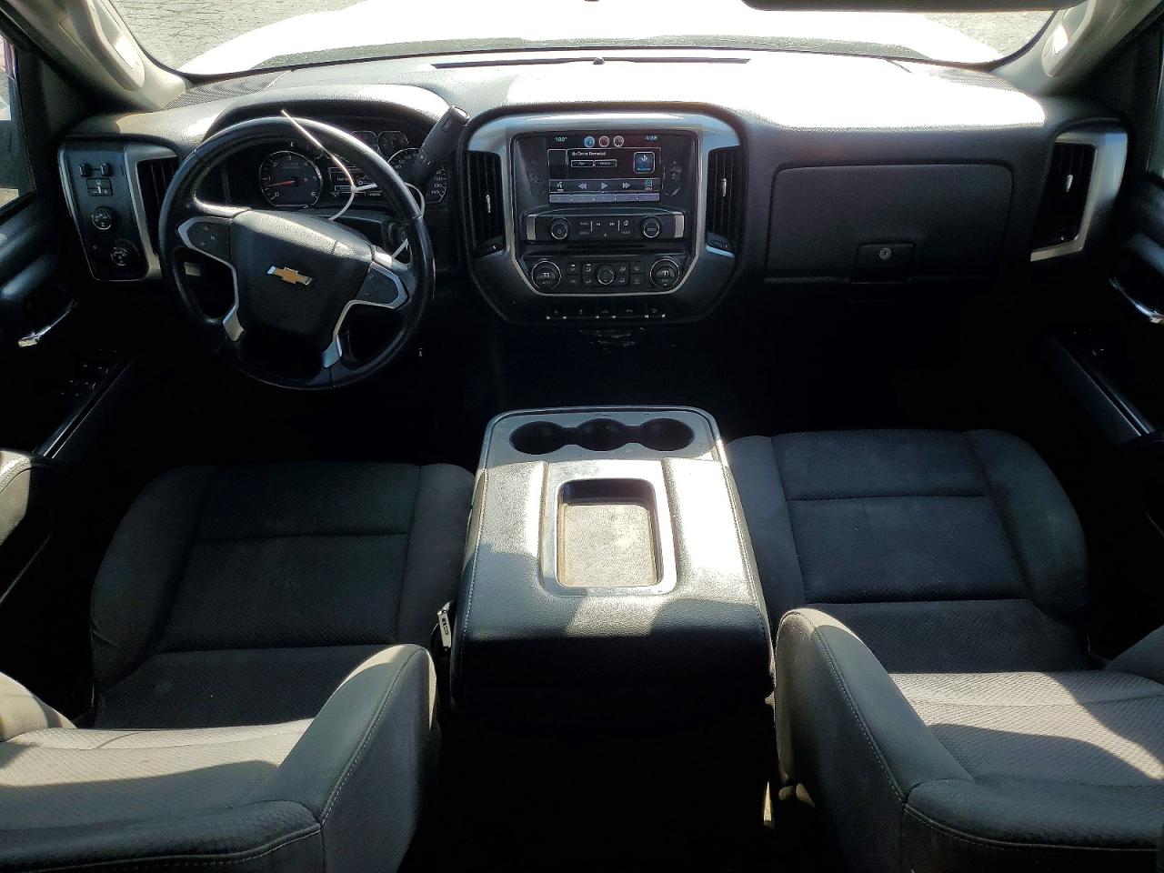 2015 Chevrolet Silverado K1500 Lt Silver vin: 1GCVKREC5FZ192396