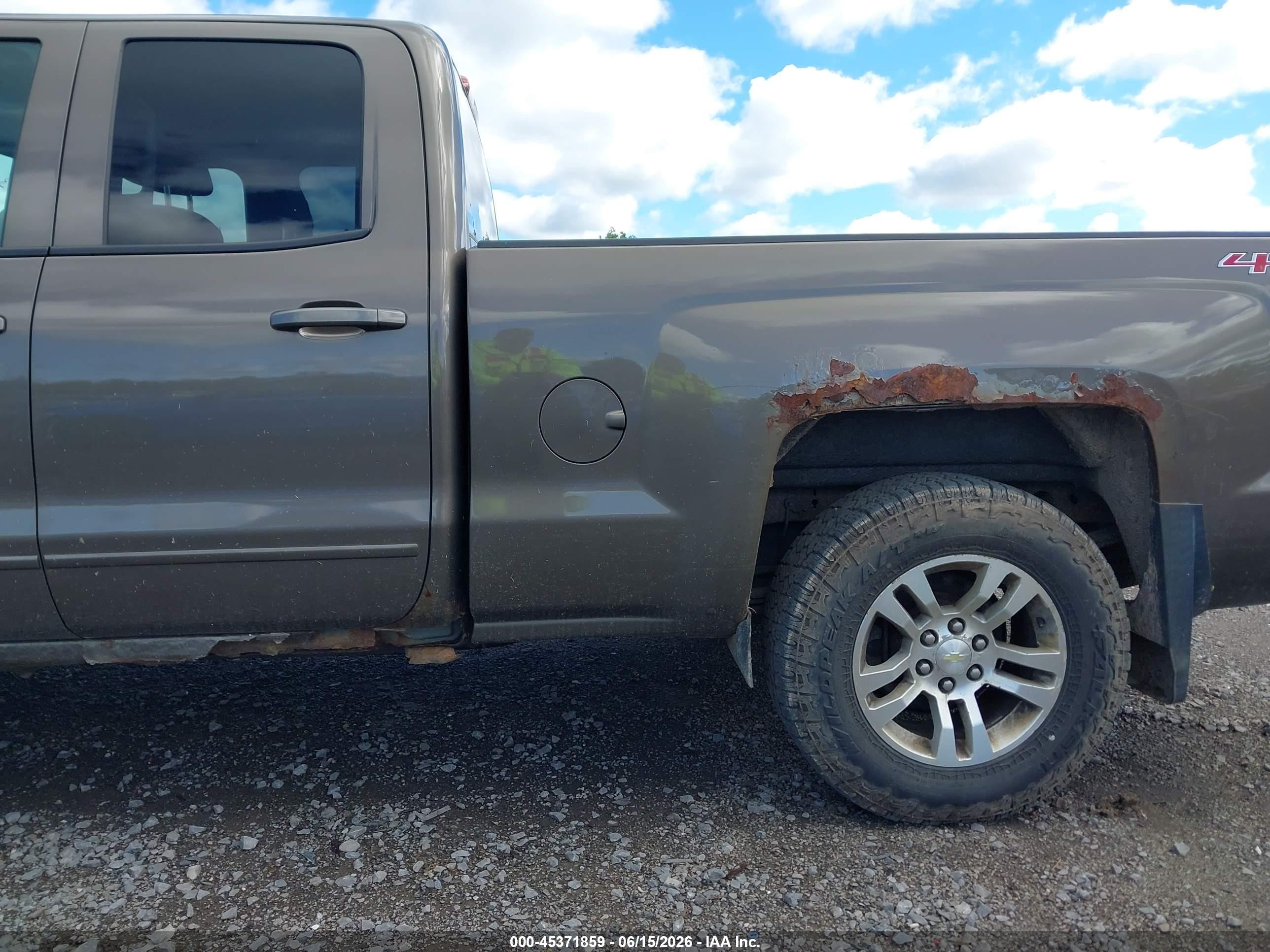 2015 Chevrolet Silverado 1500 Lt Brown vin: 1GCVKREC5FZ233254