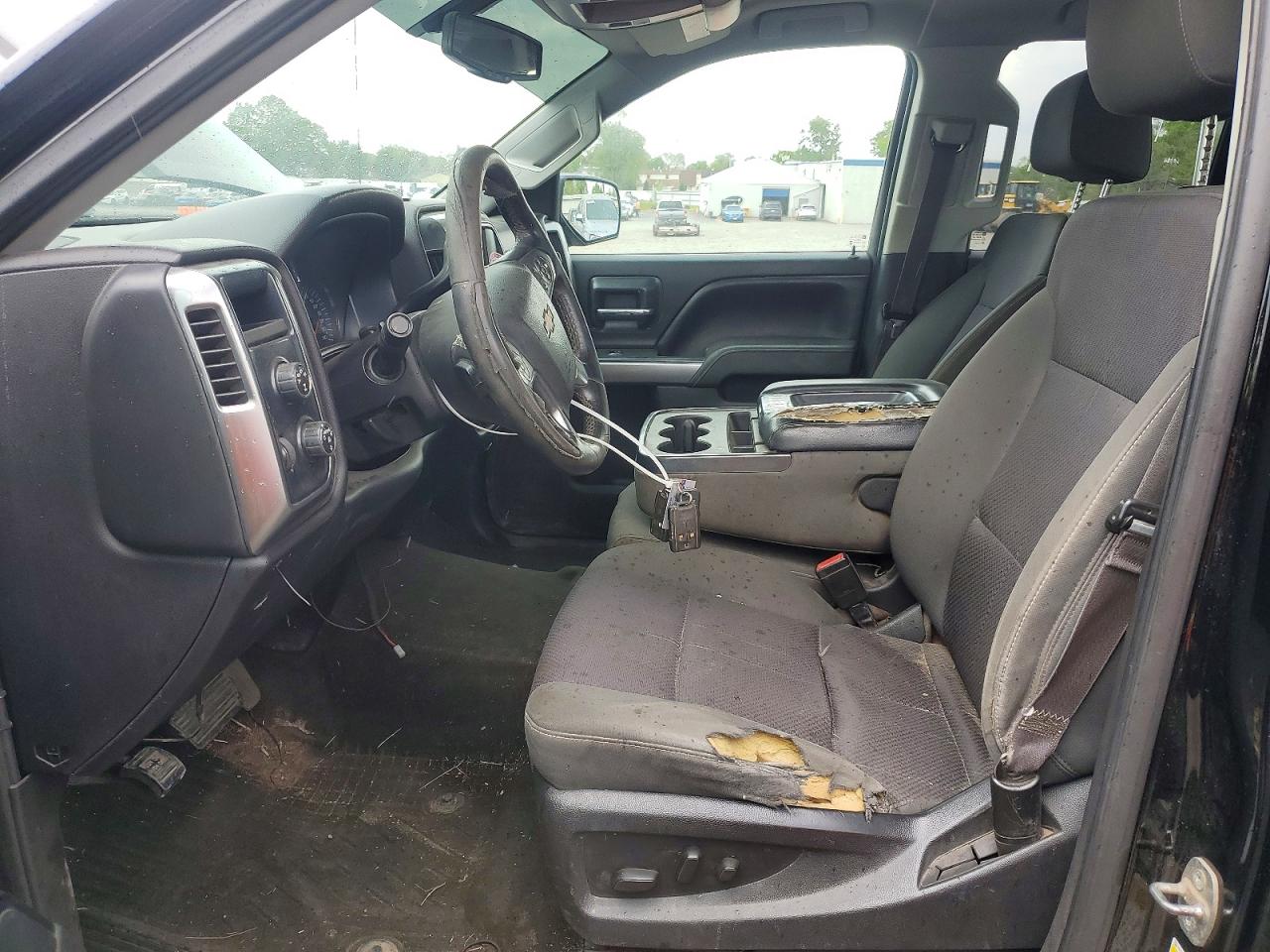 2015 Chevrolet Silverado K1500 Lt Black vin: 1GCVKREC5FZ259269