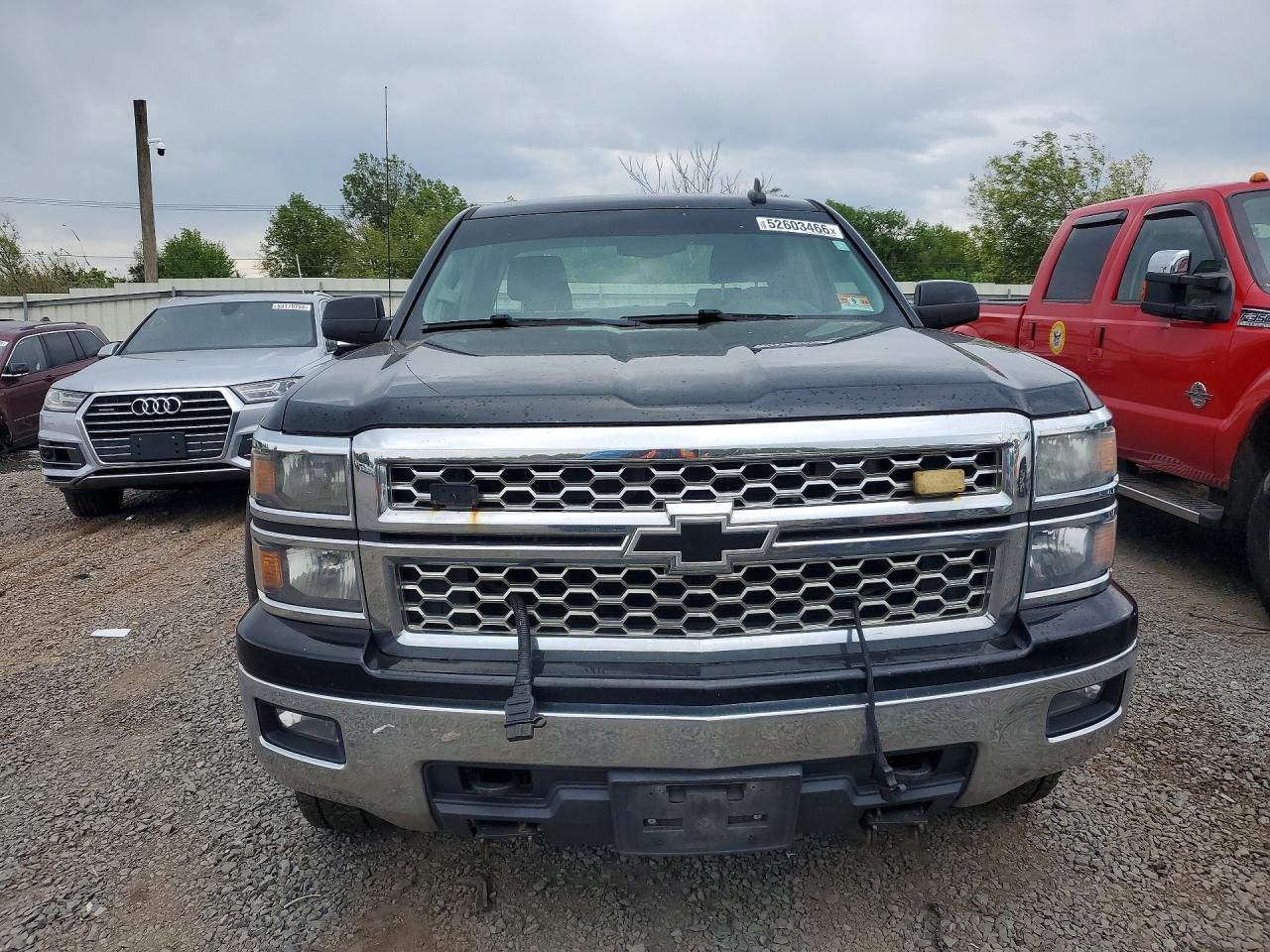 2015 Chevrolet Silverado K1500 Lt Black vin: 1GCVKREC5FZ259269