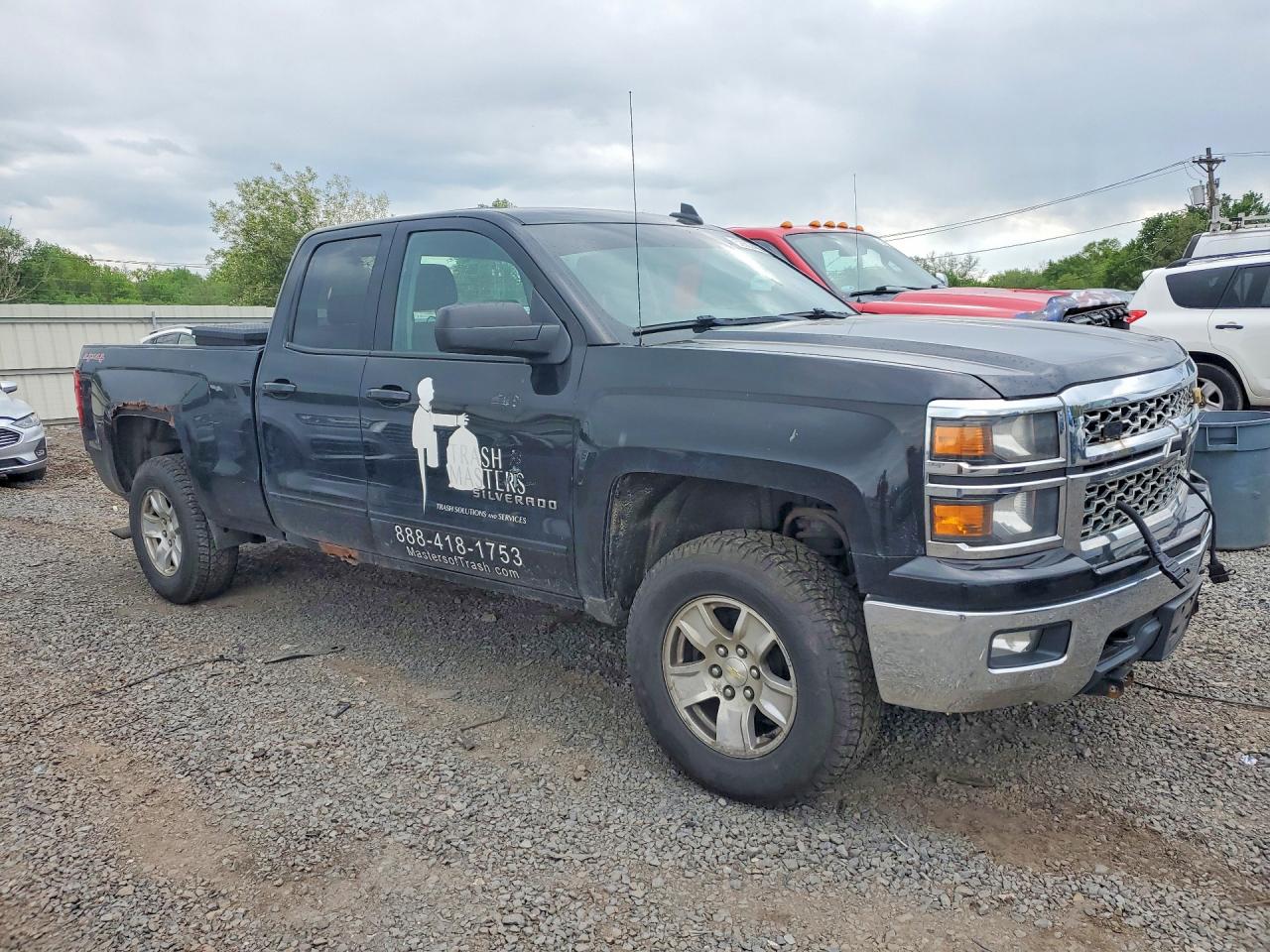 2015 Chevrolet Silverado K1500 Lt Black vin: 1GCVKREC5FZ259269