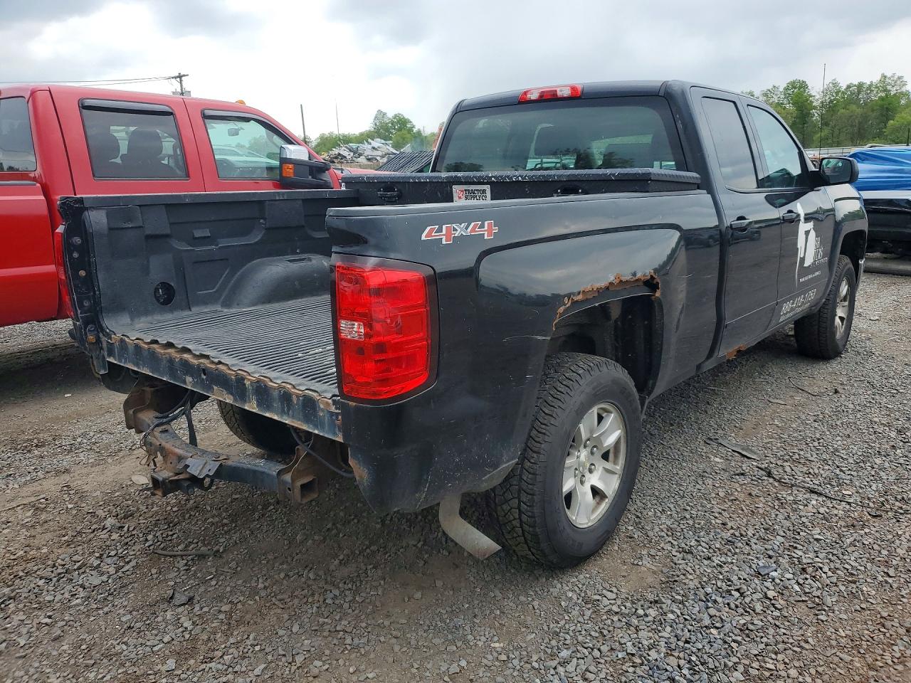 2015 Chevrolet Silverado K1500 Lt Black vin: 1GCVKREC5FZ259269