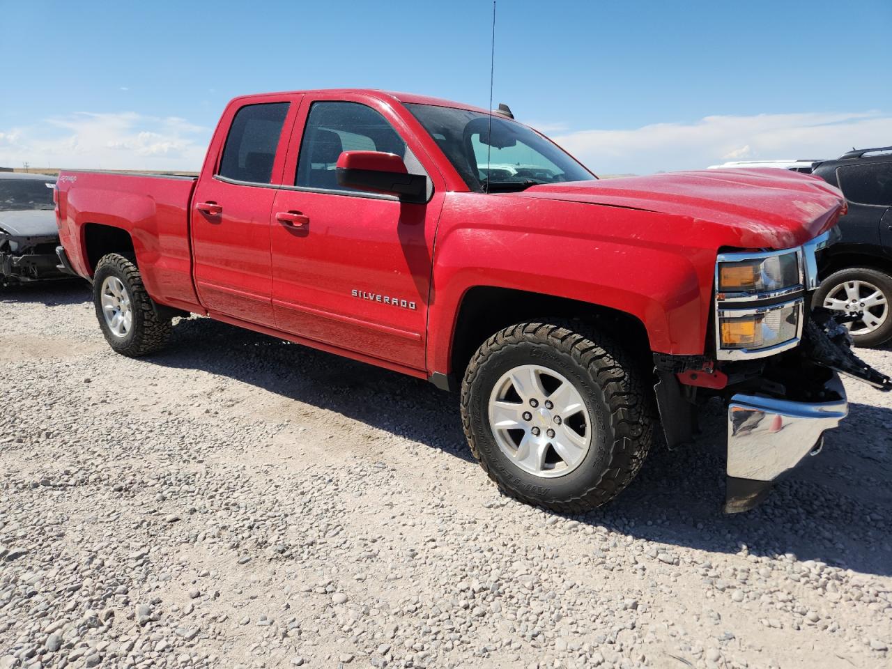 2015 Chevrolet Silverado K1500 Lt Red vin: 1GCVKREC5FZ277836