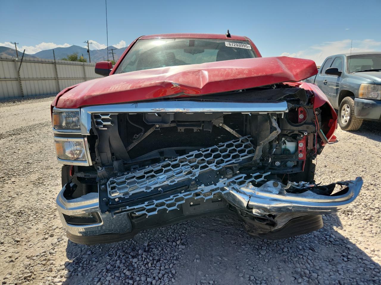 2015 Chevrolet Silverado K1500 Lt Red vin: 1GCVKREC5FZ277836