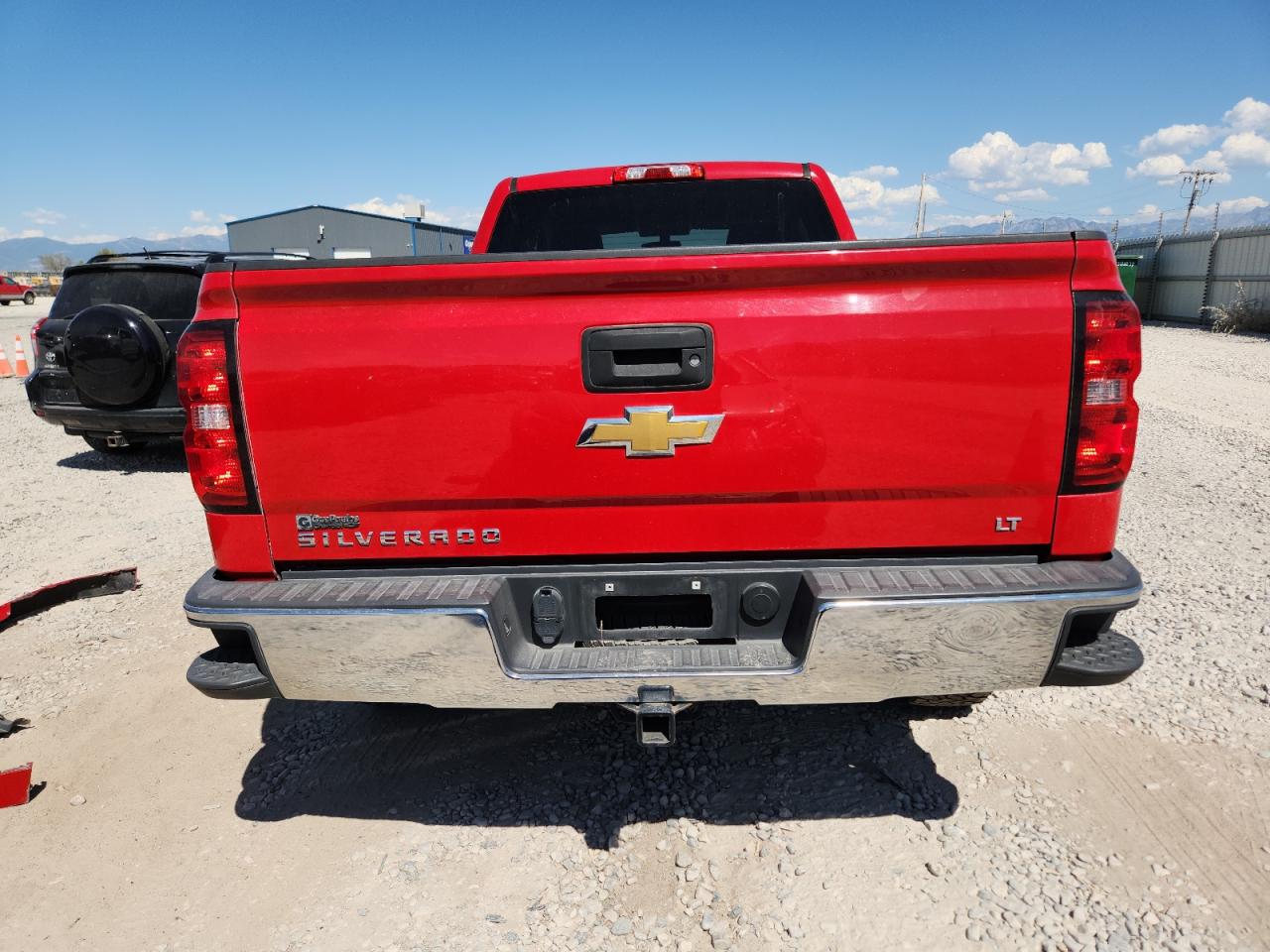 2015 Chevrolet Silverado K1500 Lt Red vin: 1GCVKREC5FZ277836
