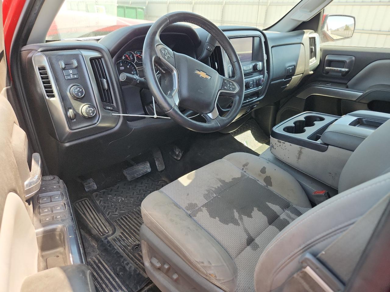 2015 Chevrolet Silverado K1500 Lt Red vin: 1GCVKREC5FZ277836