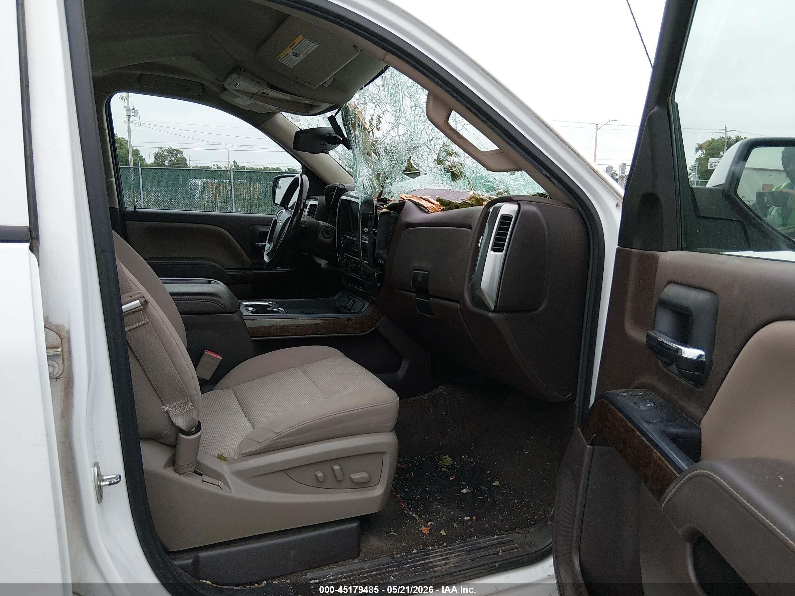 2015 Chevrolet Silverado 1500 1lt White vin: 1GCVKREC5FZ287654