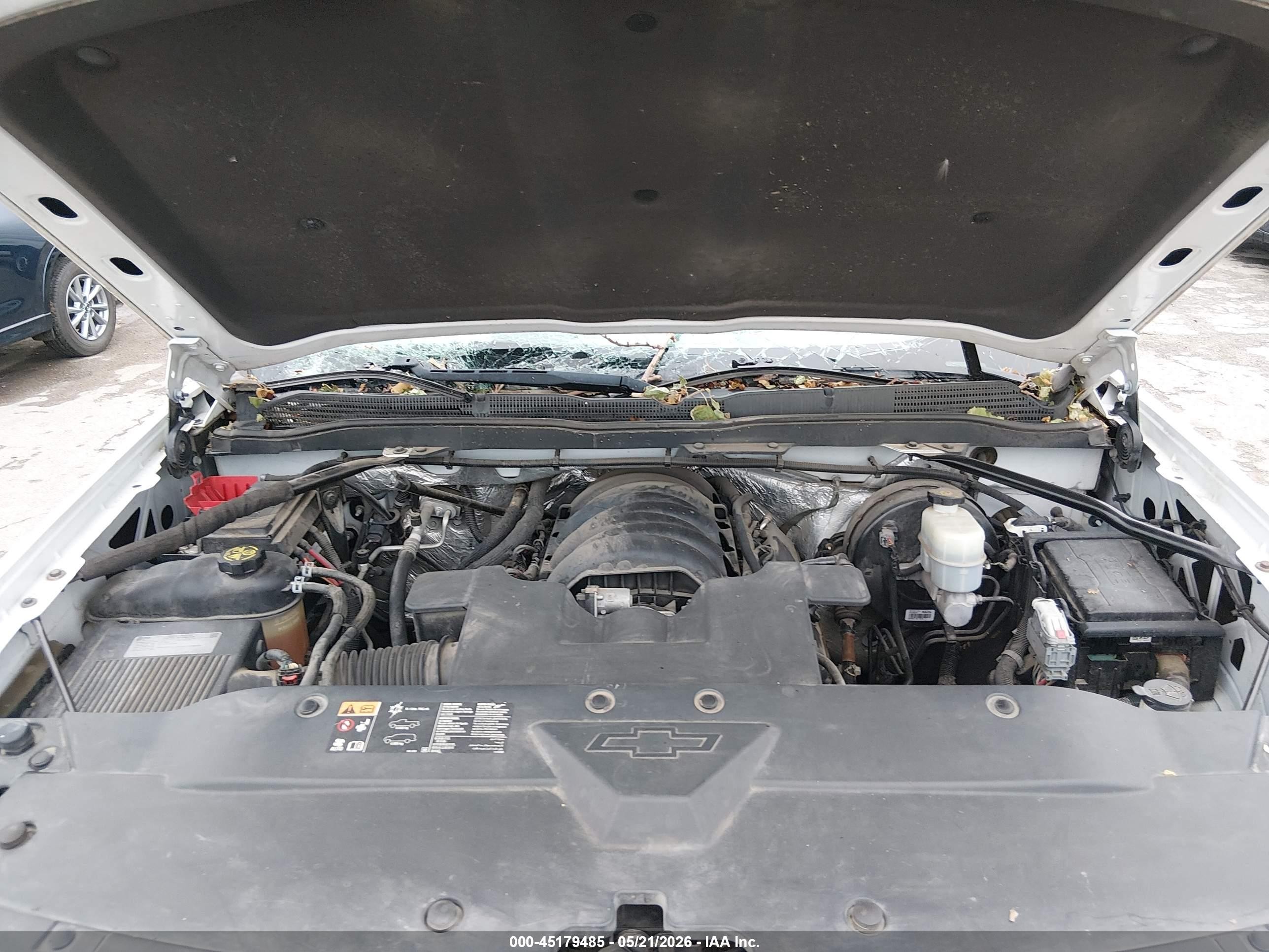 2015 Chevrolet Silverado 1500 1lt White vin: 1GCVKREC5FZ287654