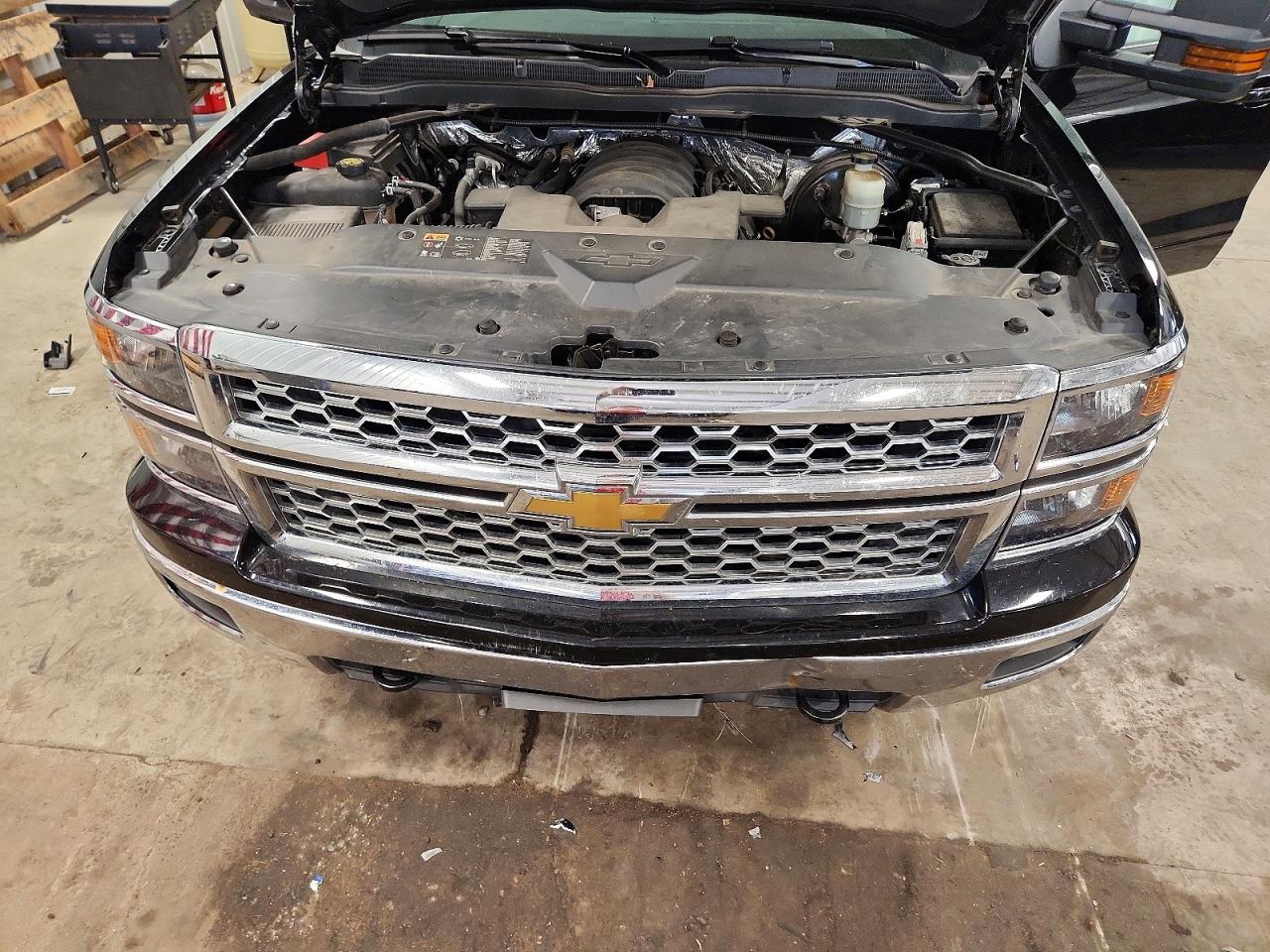 2015 Chevrolet Silverado K1500 Lt Black vin: 1GCVKREC5FZ305439