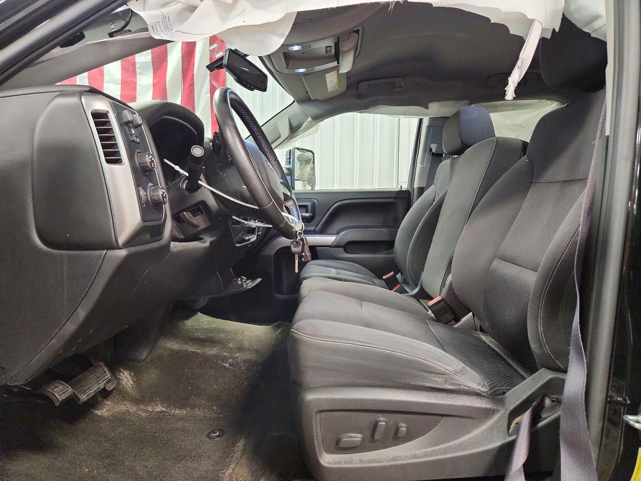 2015 Chevrolet Silverado K1500 Lt Black vin: 1GCVKREC5FZ305439