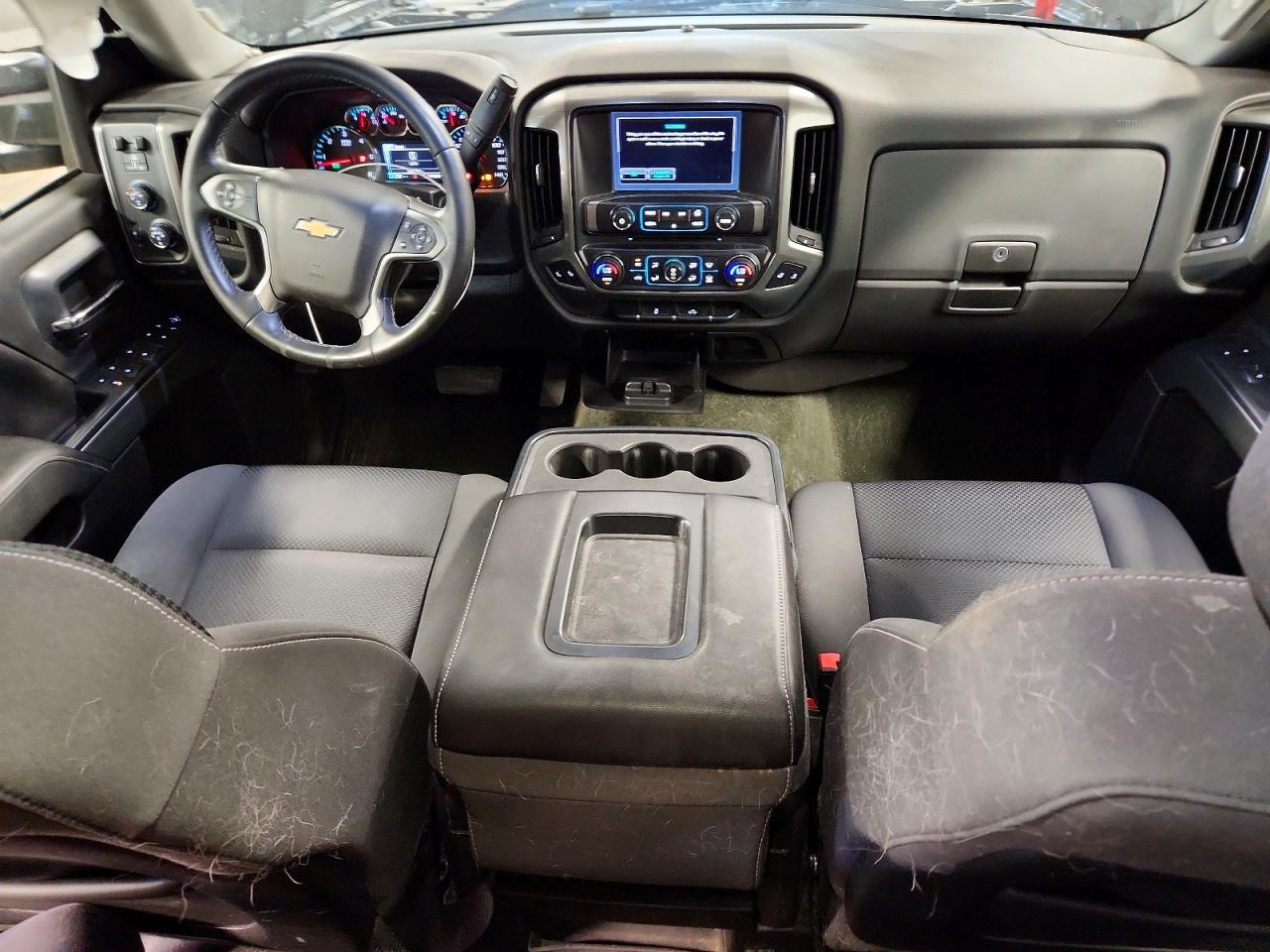 2015 Chevrolet Silverado K1500 Lt Black vin: 1GCVKREC5FZ305439