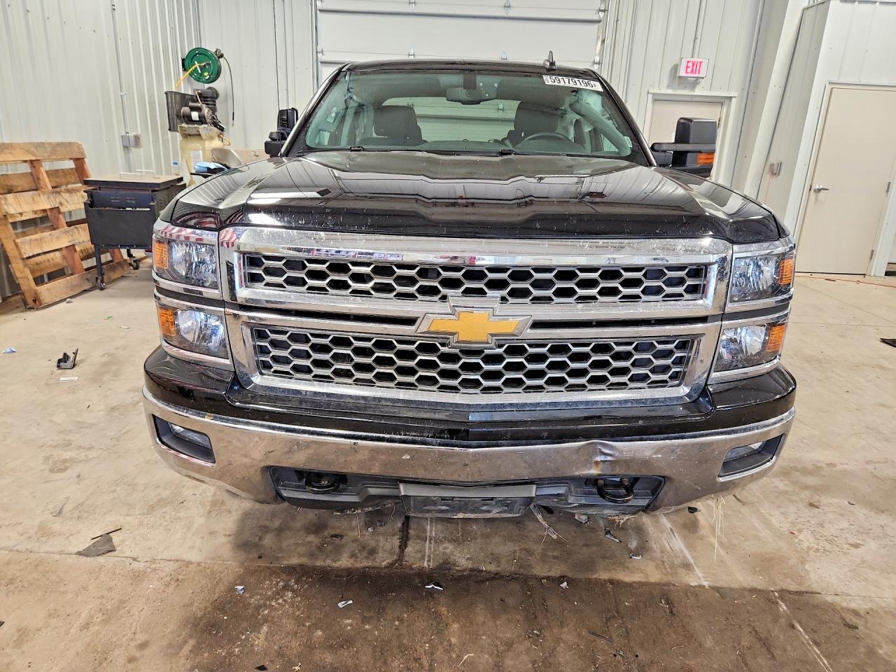 2015 Chevrolet Silverado K1500 Lt Black vin: 1GCVKREC5FZ305439