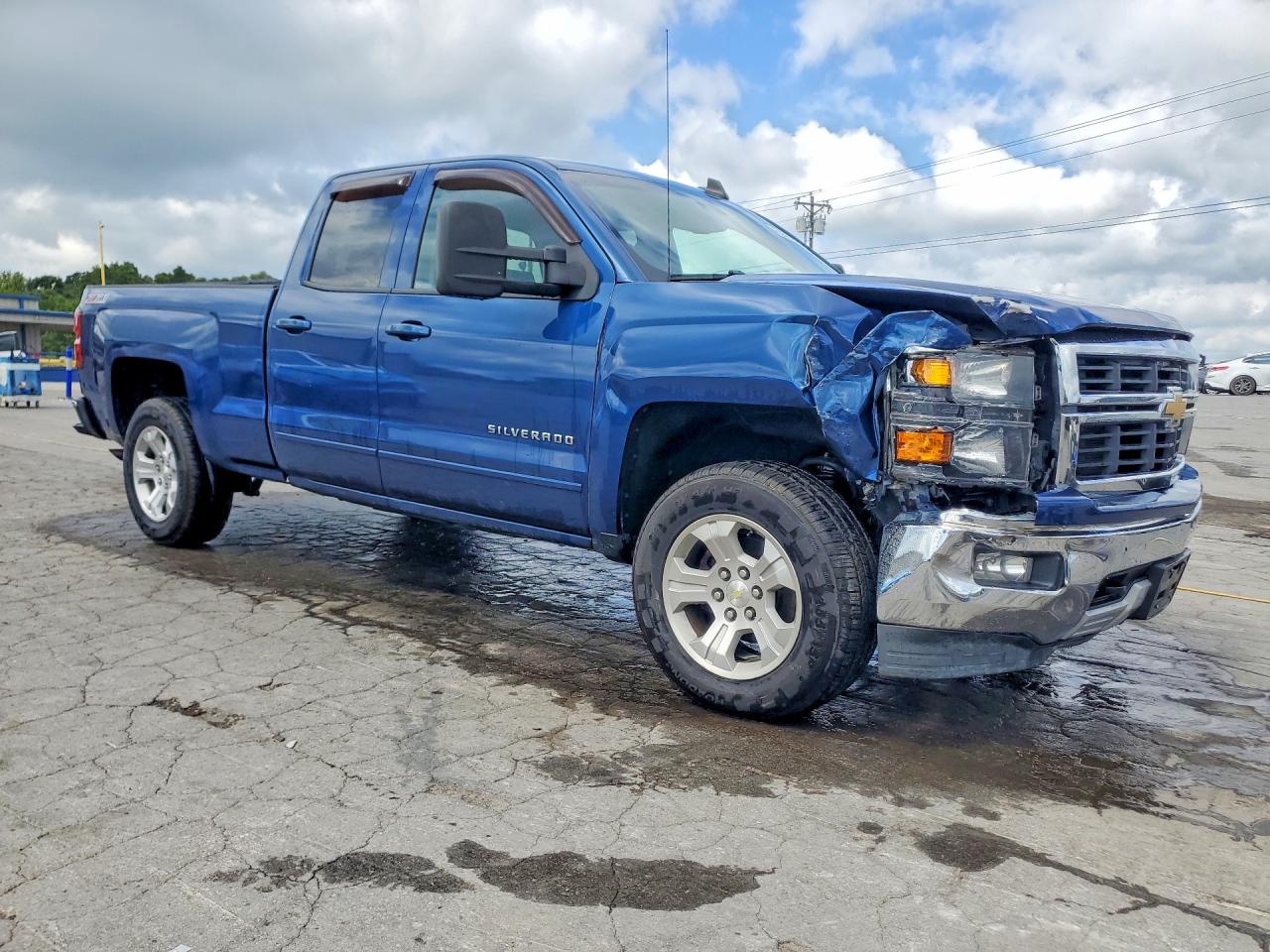 2015 Chevrolet Silverado K1500 Lt Синий vin: 1GCVKREC5FZ354401