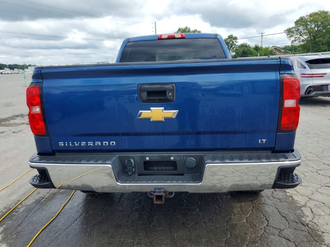 2015 Chevrolet Silverado K1500 Lt Синий vin: 1GCVKREC5FZ354401