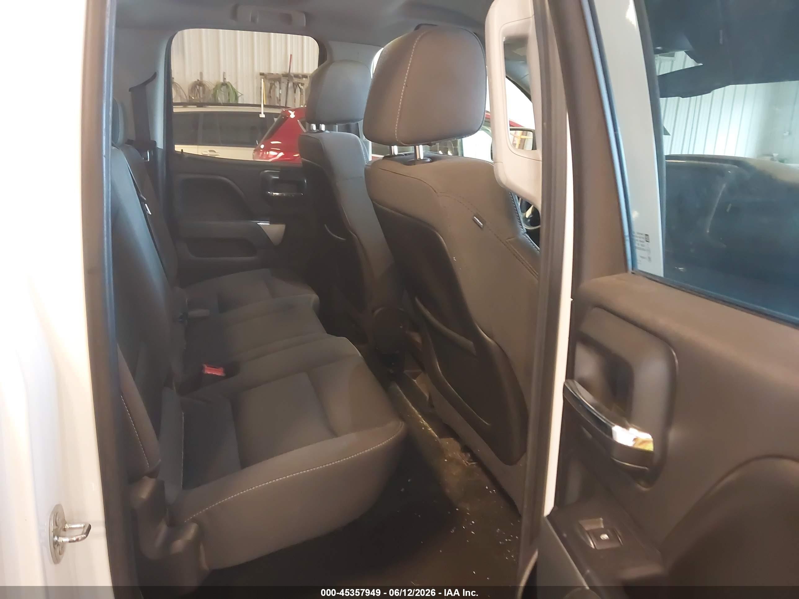 2015 Chevrolet Silverado 1500 Lt White vin: 1GCVKREC5FZ385423