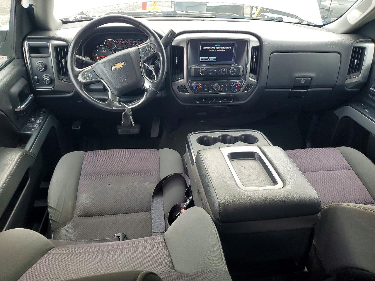 2015 Chevrolet Silverado K1500 Lt Silver vin: 1GCVKREC5FZ386992