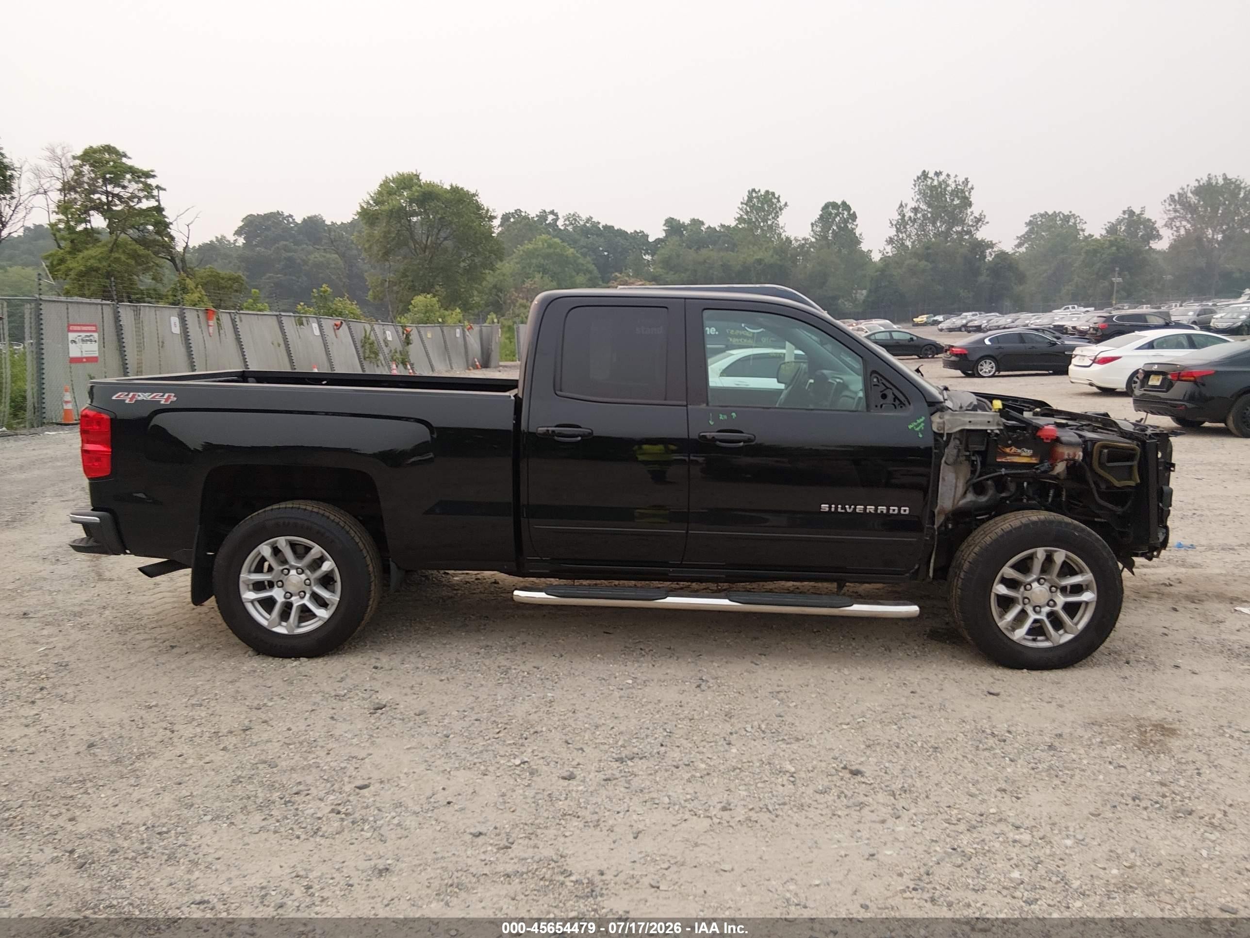 2015 Chevrolet Silverado 1500 Lt Черный vin: 1GCVKREC5FZ391674
