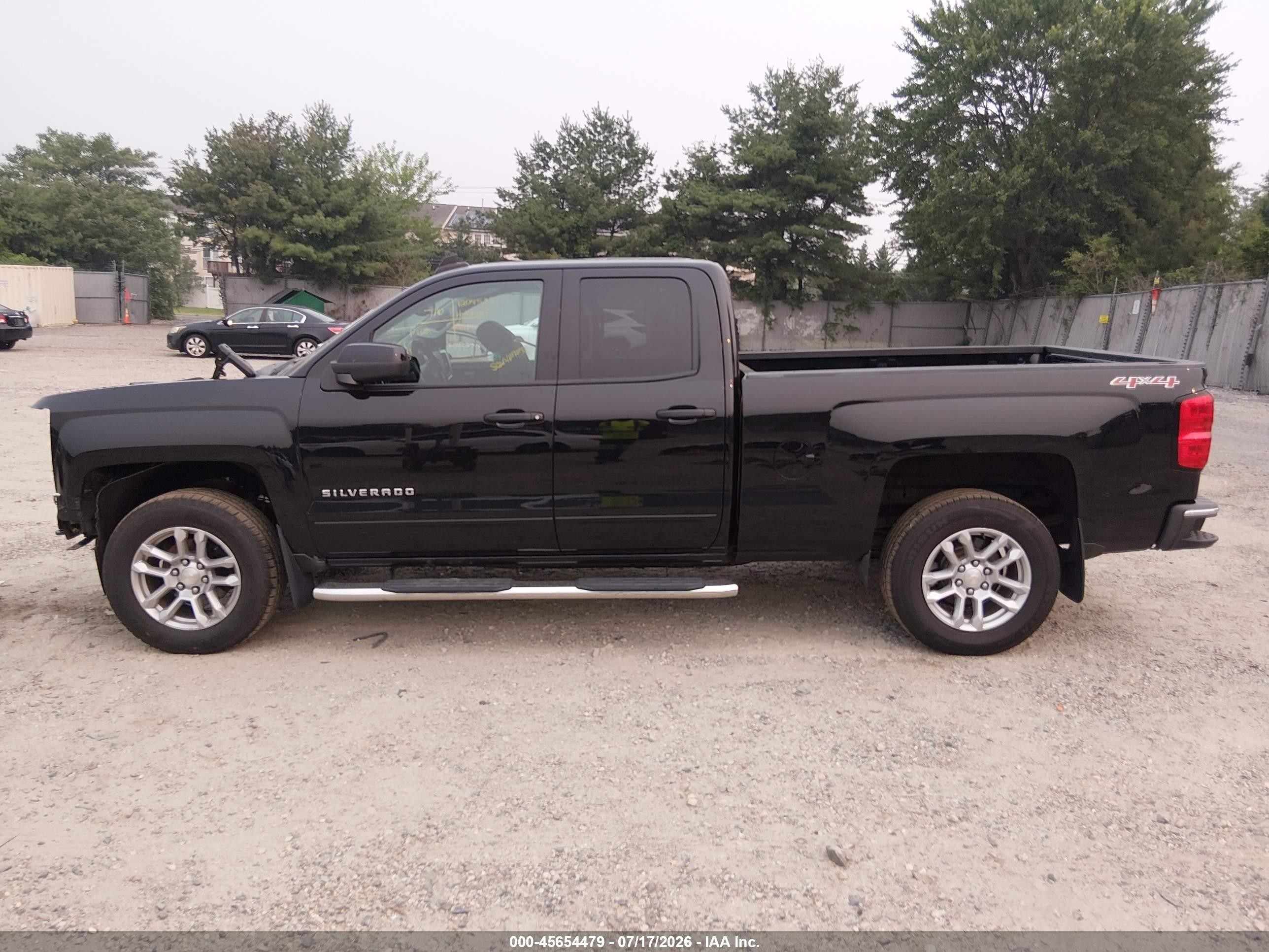 2015 Chevrolet Silverado 1500 Lt Черный vin: 1GCVKREC5FZ391674