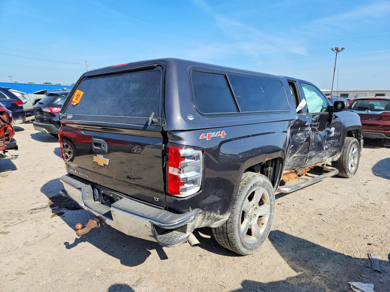 2015 Chevrolet Silverado K1500 Lt Black vin: 1GCVKREC5FZ437682