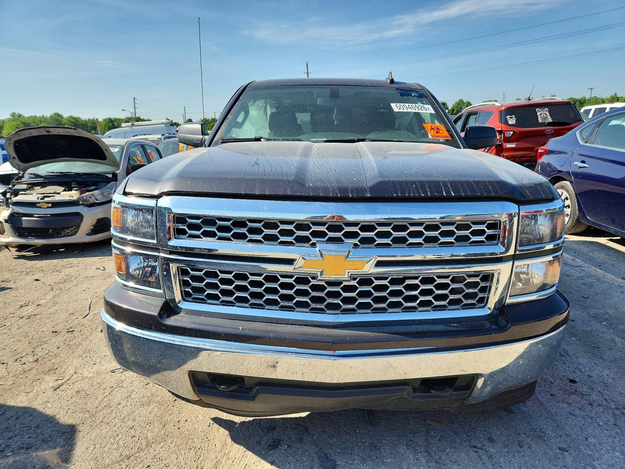 2015 Chevrolet Silverado K1500 Lt Black vin: 1GCVKREC5FZ437682