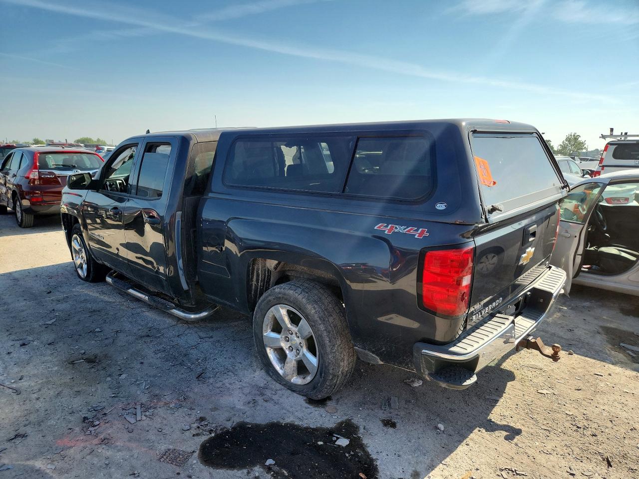 2015 Chevrolet Silverado K1500 Lt Black vin: 1GCVKREC5FZ437682