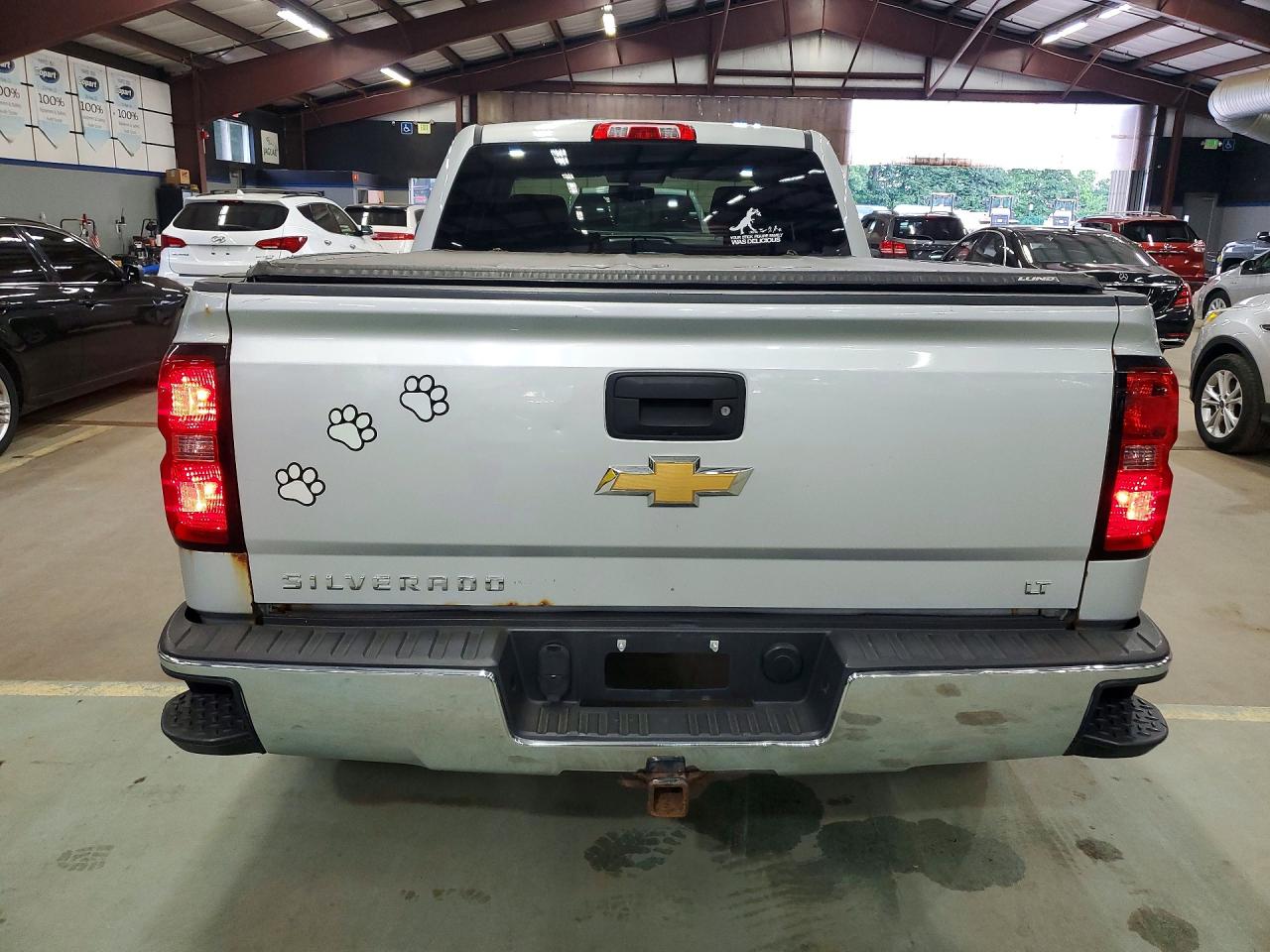 2014 Chevrolet Silverado K1500 Lt Серебряный vin: 1GCVKREC6EZ107175