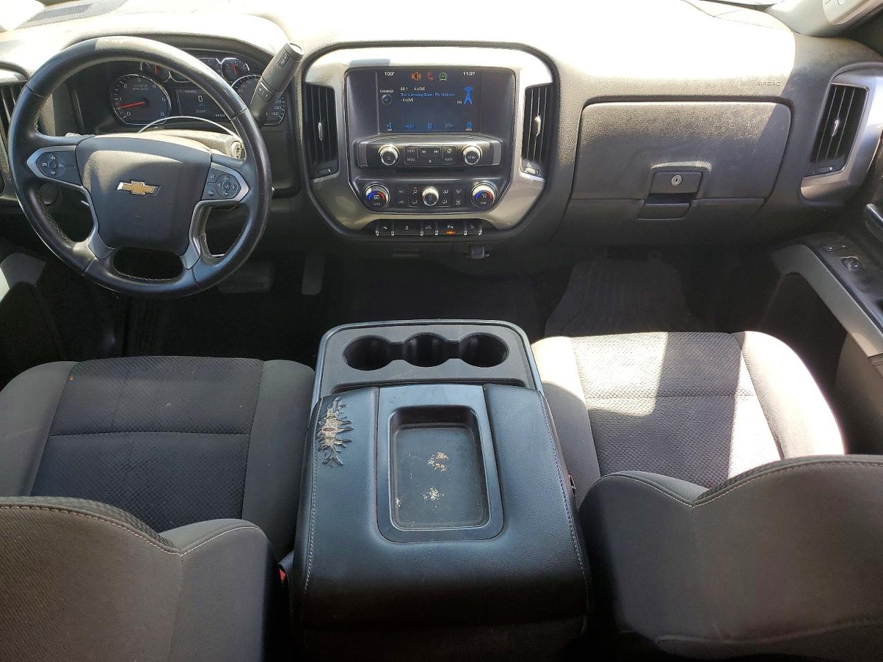 2014 Chevrolet Silverado K1500 Lt Silver vin: 1GCVKREC6EZ205980