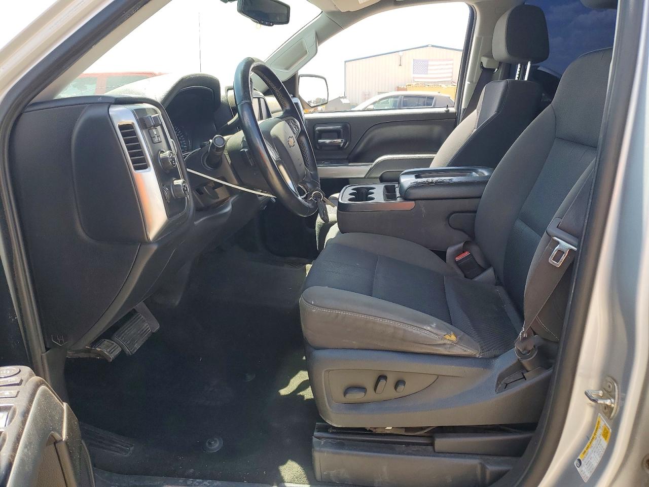 2014 Chevrolet Silverado K1500 Lt Silver vin: 1GCVKREC6EZ205980