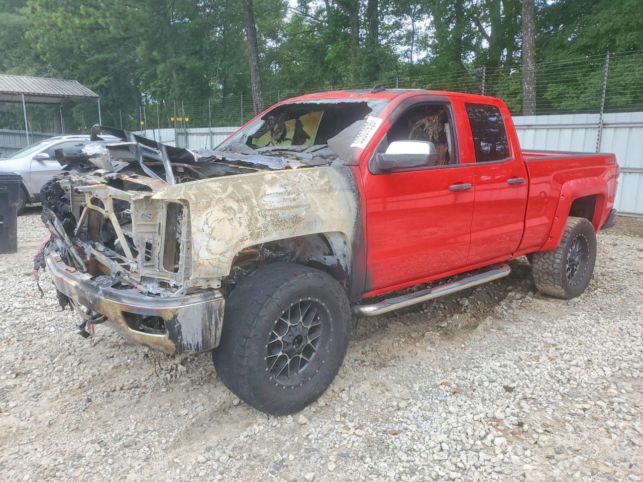2014 Chevrolet Silverado K1500 Lt Red vin: 1GCVKREC6EZ212055