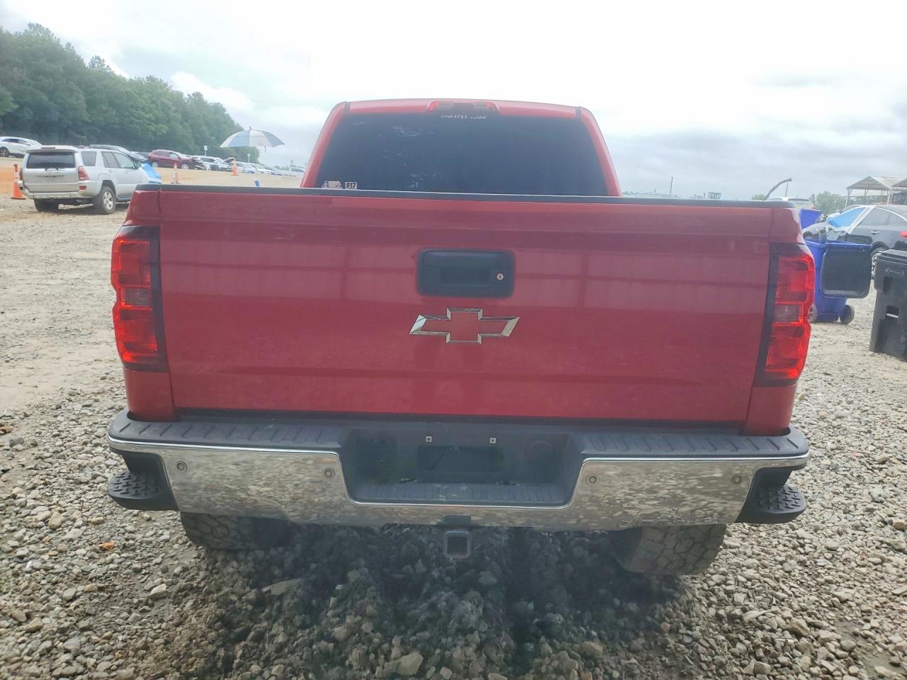 2014 Chevrolet Silverado K1500 Lt Красный vin: 1GCVKREC6EZ212055