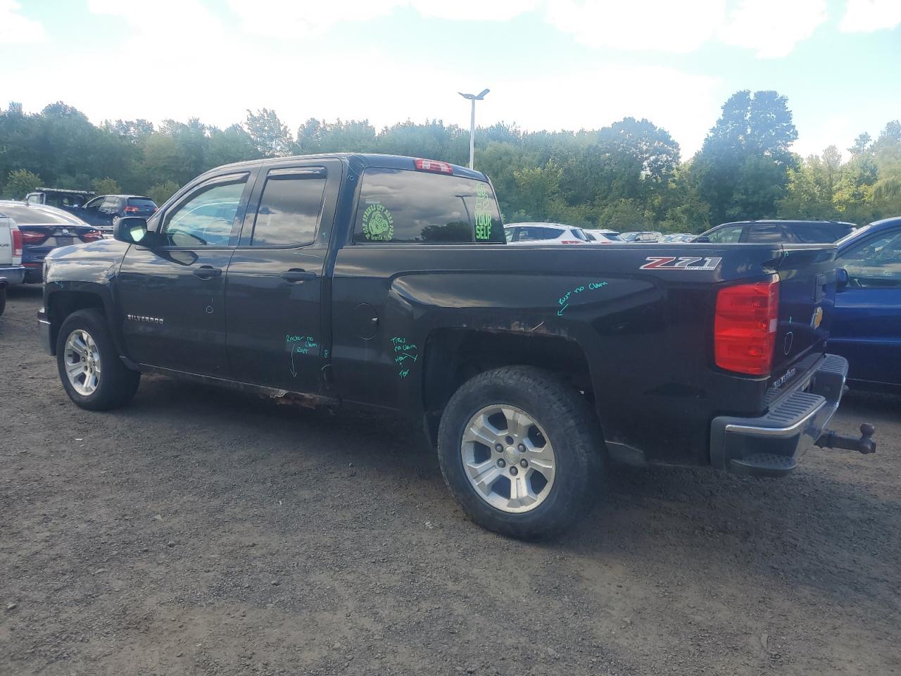 2014 Chevrolet Silverado K1500 Lt Черный vin: 1GCVKREC6EZ216669