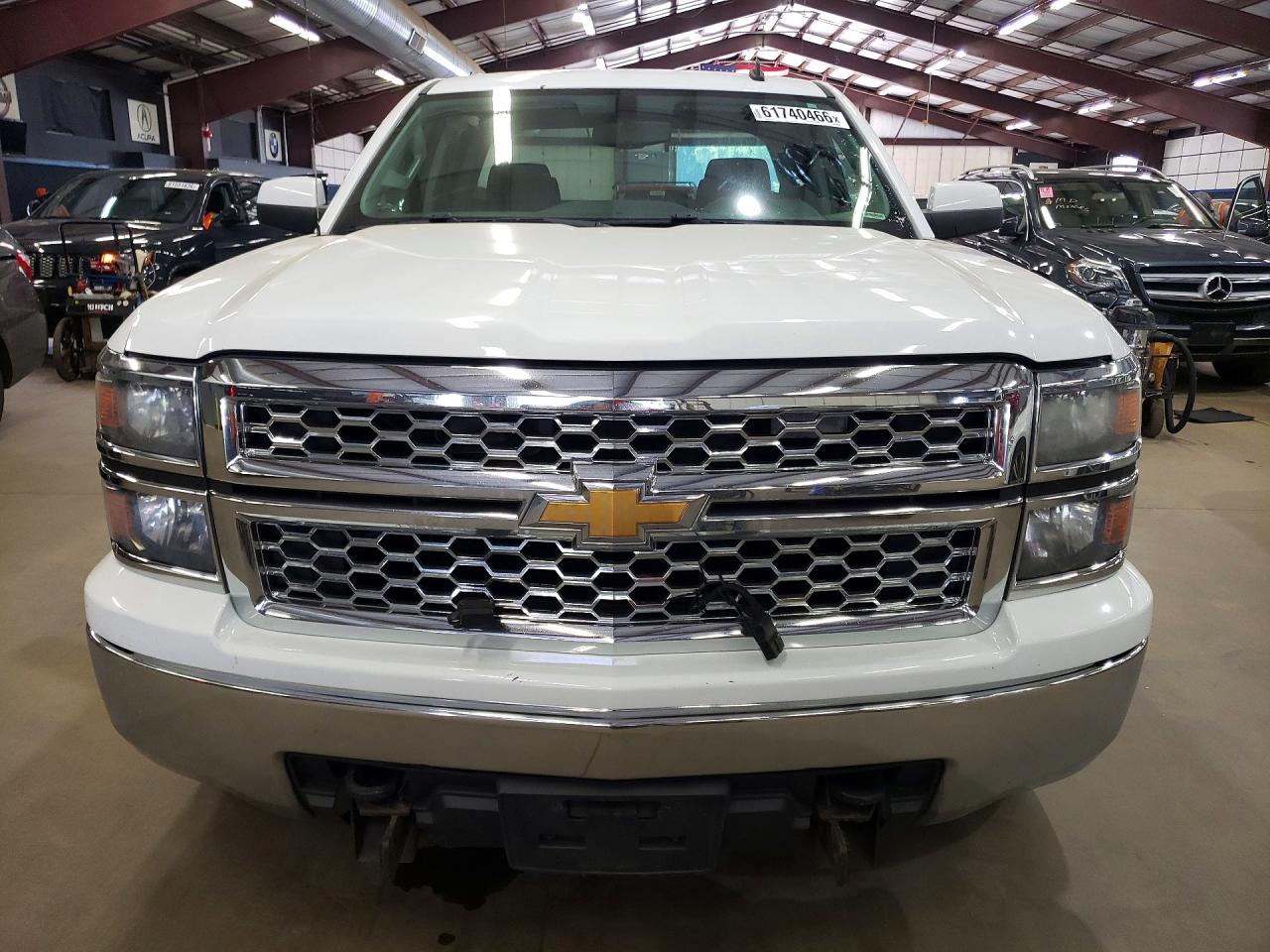 2014 Chevrolet Silverado K1500 Lt Белый vin: 1GCVKREC6EZ298399
