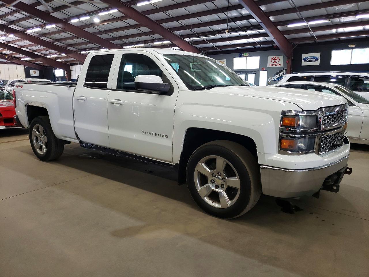2014 Chevrolet Silverado K1500 Lt Белый vin: 1GCVKREC6EZ298399