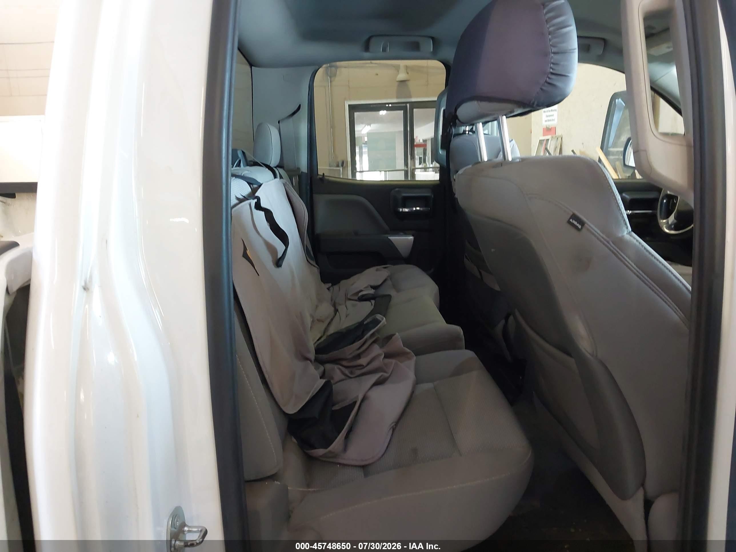 2014 Chevrolet Silverado 1500 Lt White vin: 1GCVKREC6EZ337119